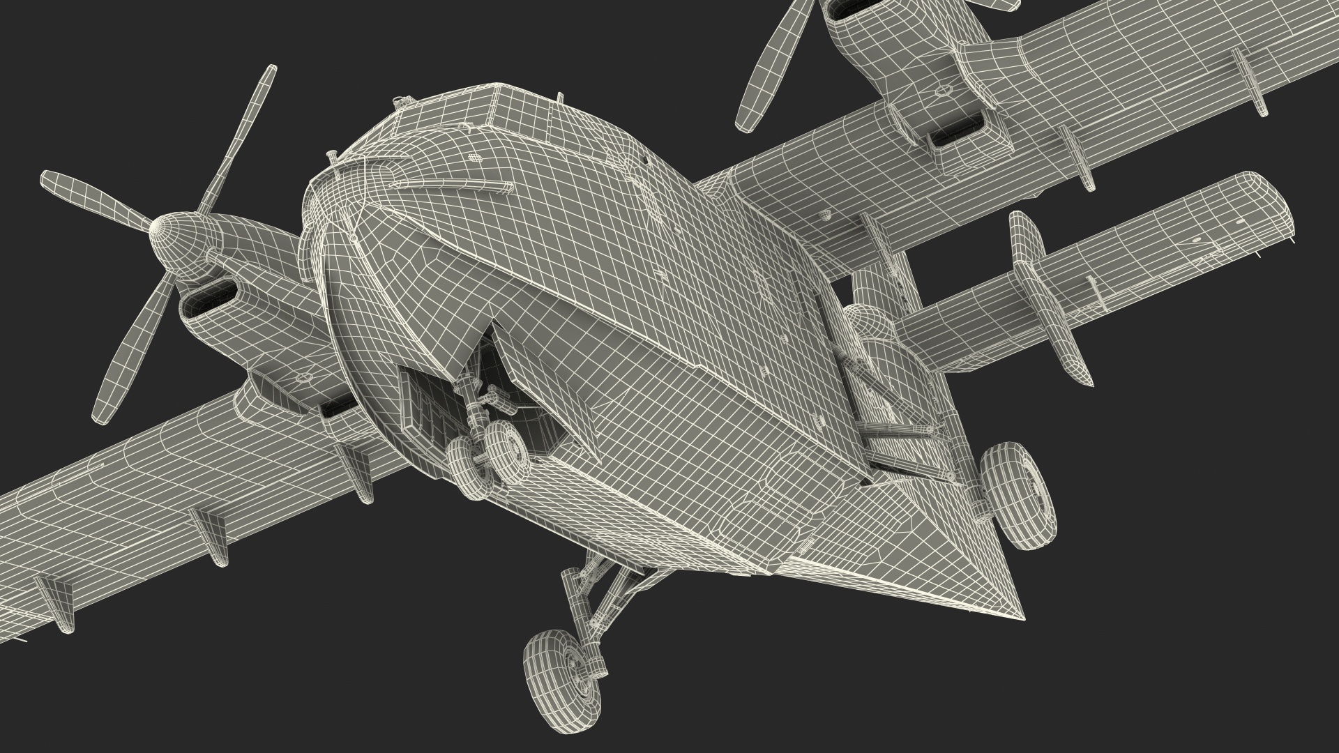 Amphibious Aircraft 3D model