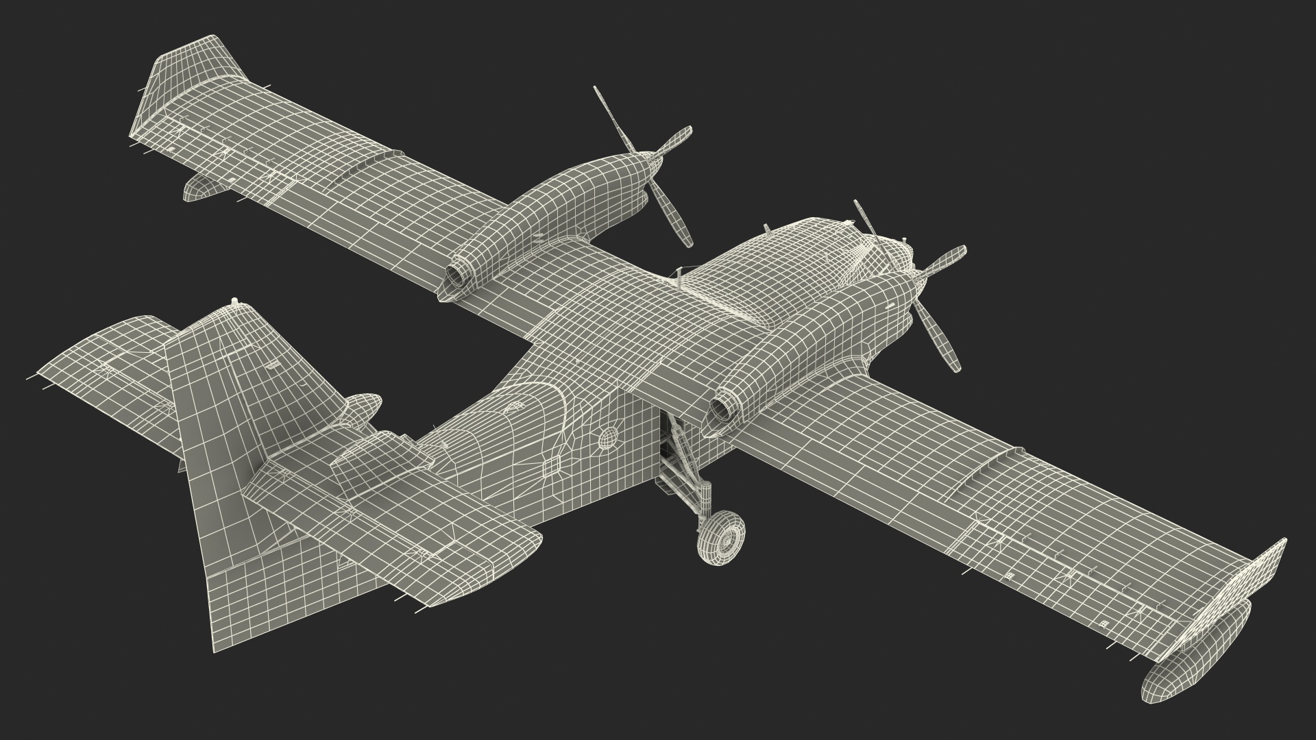 Amphibious Aircraft 3D model