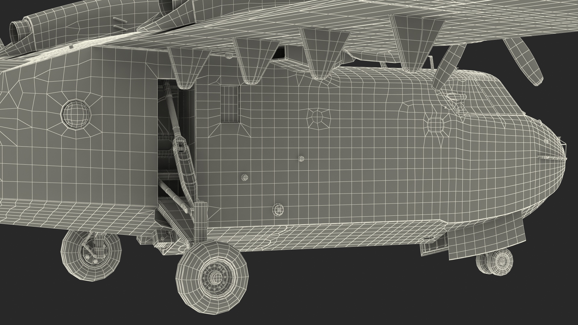 Amphibious Aircraft 3D model