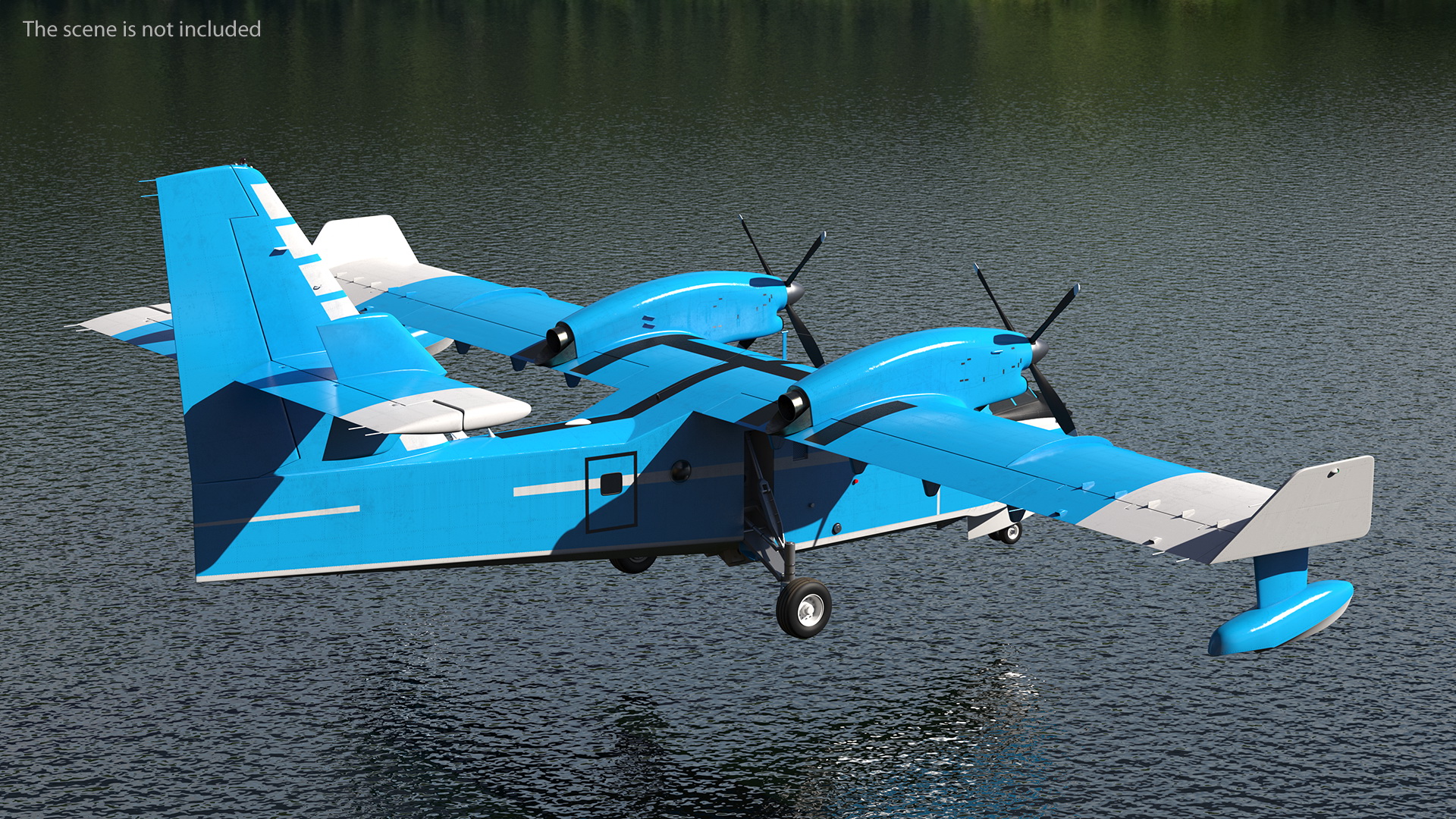 Amphibious Aircraft 3D model