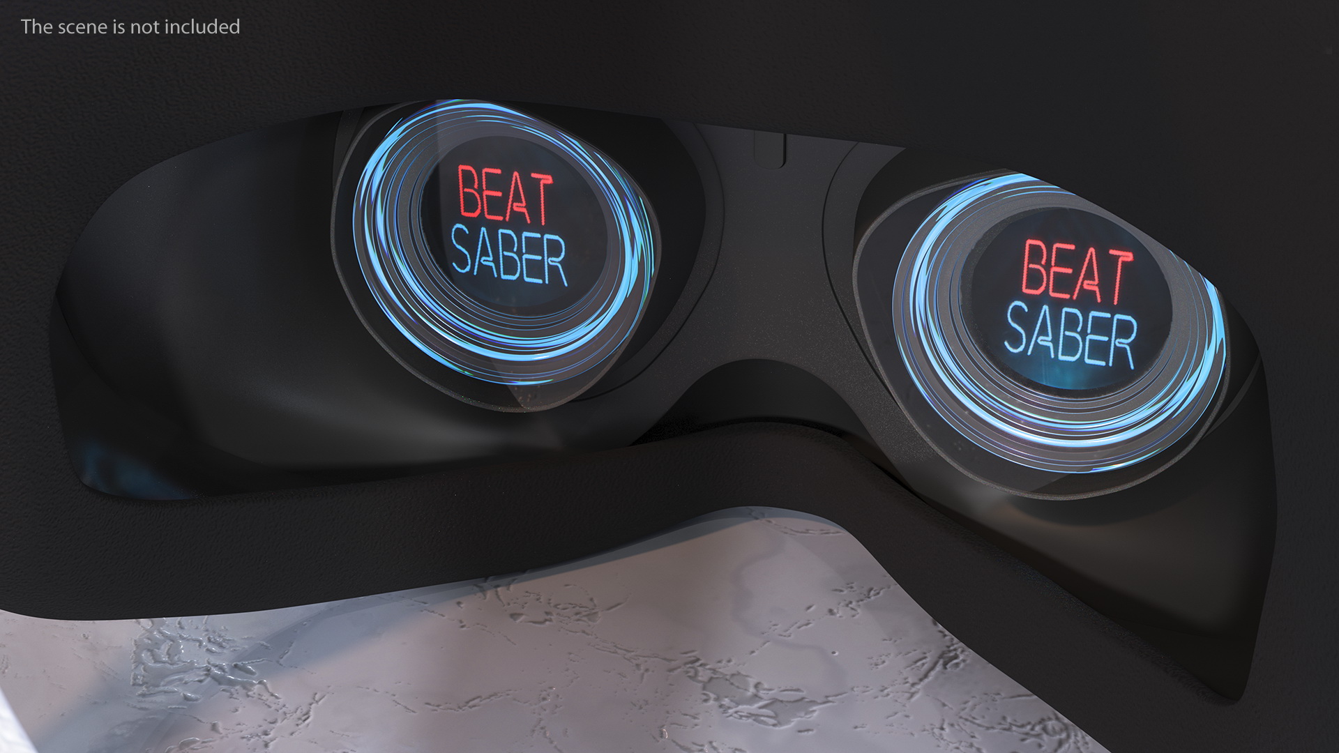 Oculus Quest 2 All in One Gaming Headset with Controllers 3D