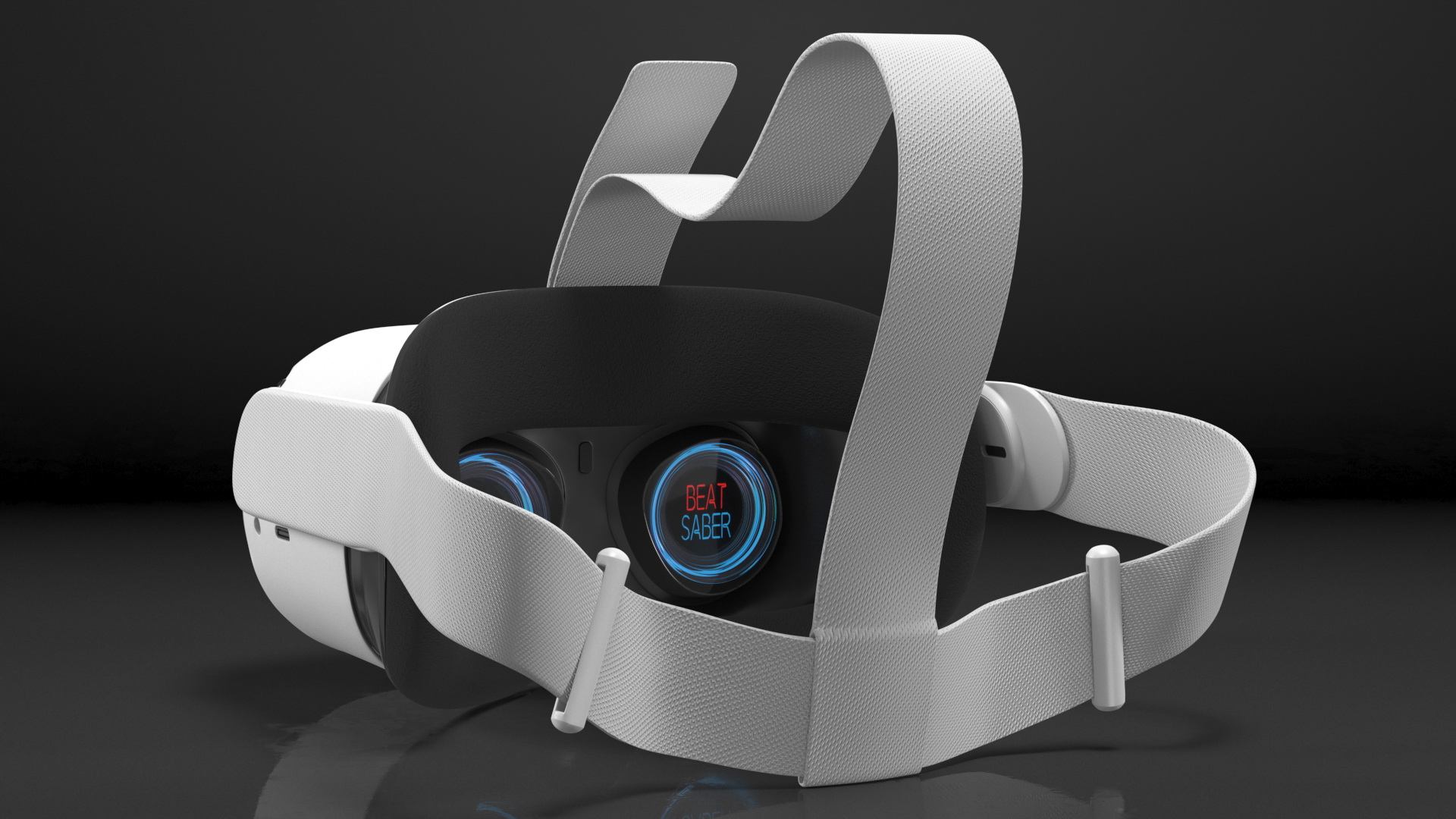 Oculus Quest 2 All in One Gaming Headset with Controllers 3D