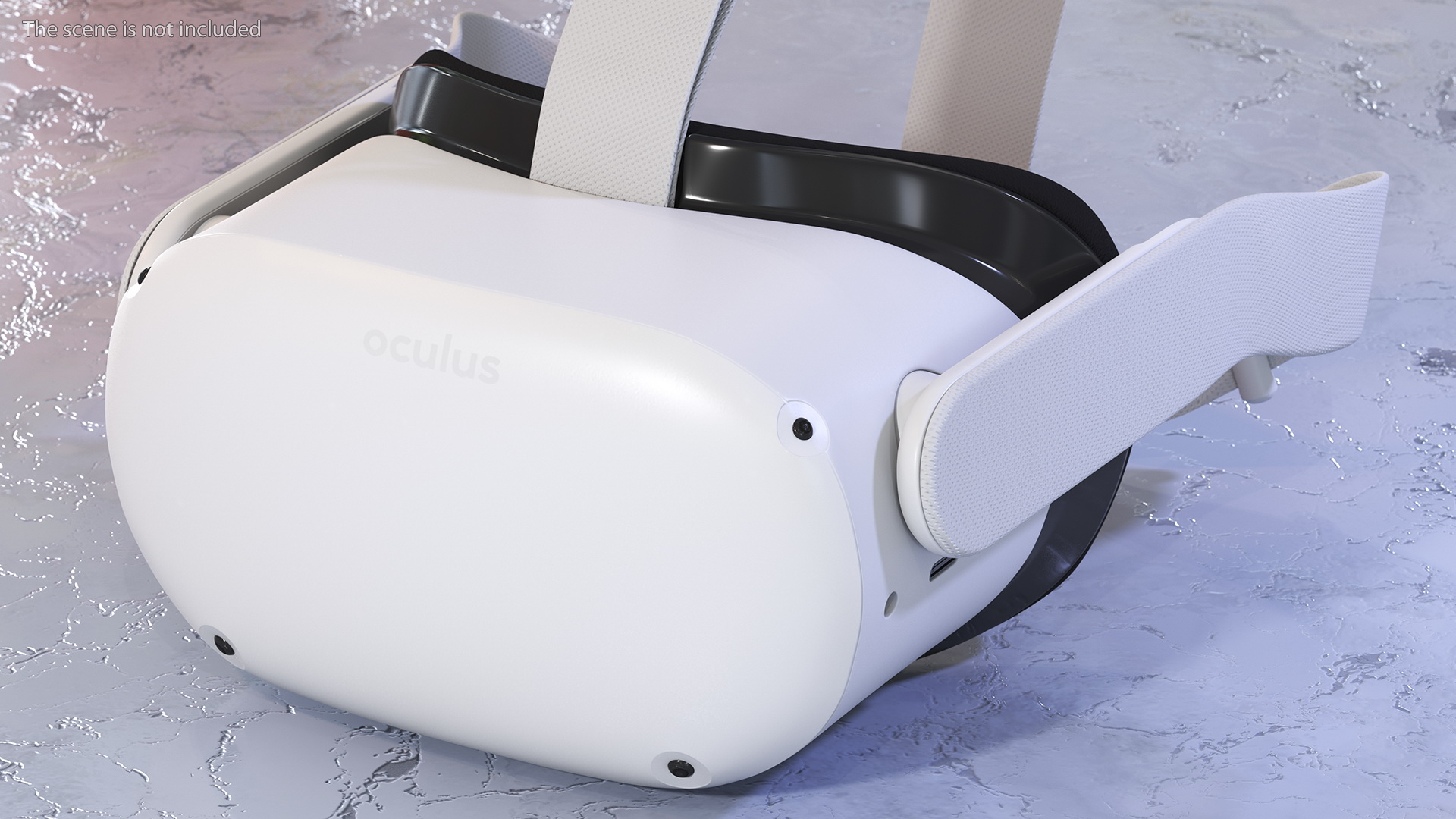 Oculus Quest 2 All in One Gaming Headset with Controllers 3D