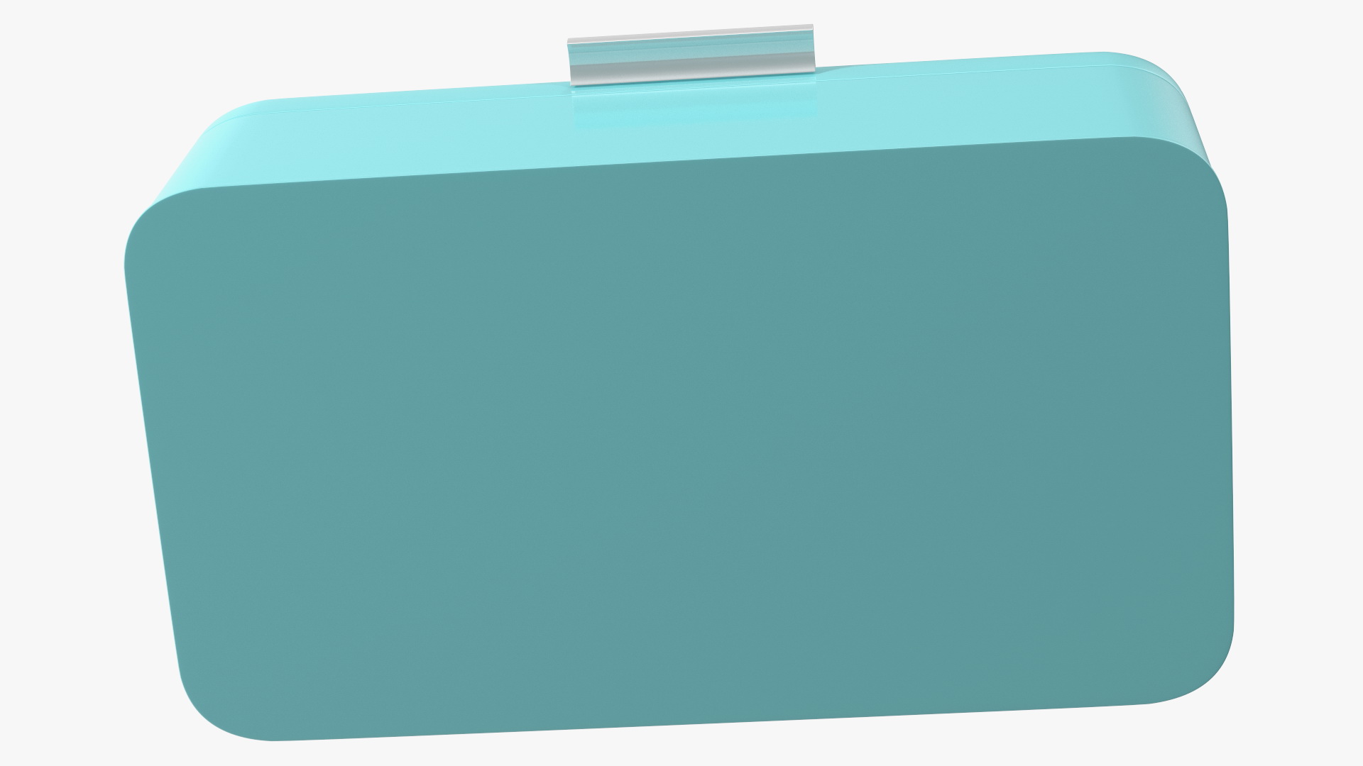 3D Metal Bread Bin Blue Clean