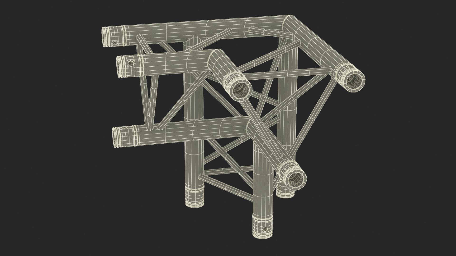 3D Development Truss Modular Triangular