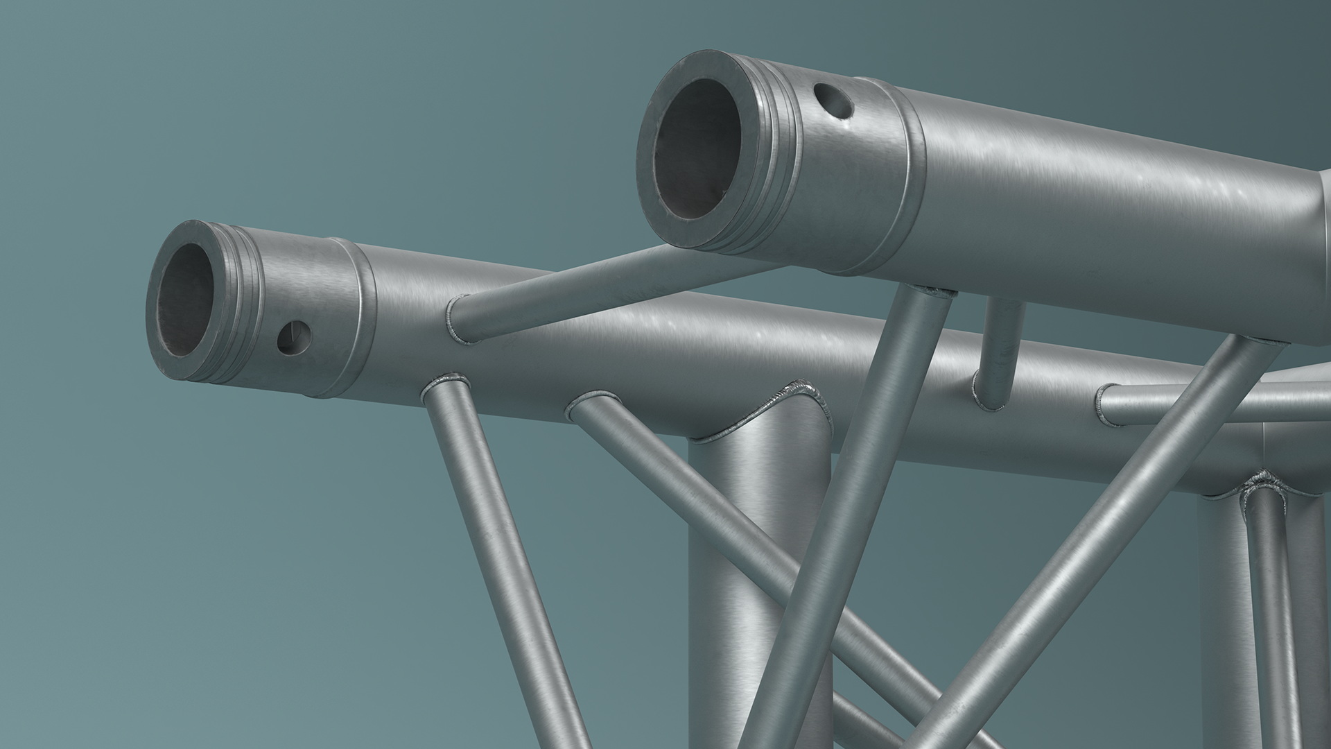3D Development Truss Modular Triangular