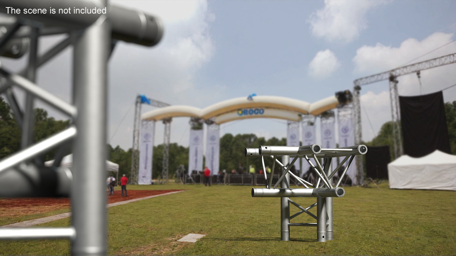 3D Development Truss Modular Triangular