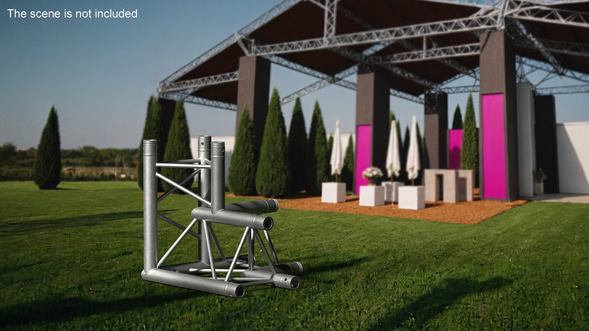3D Development Truss Modular Triangular