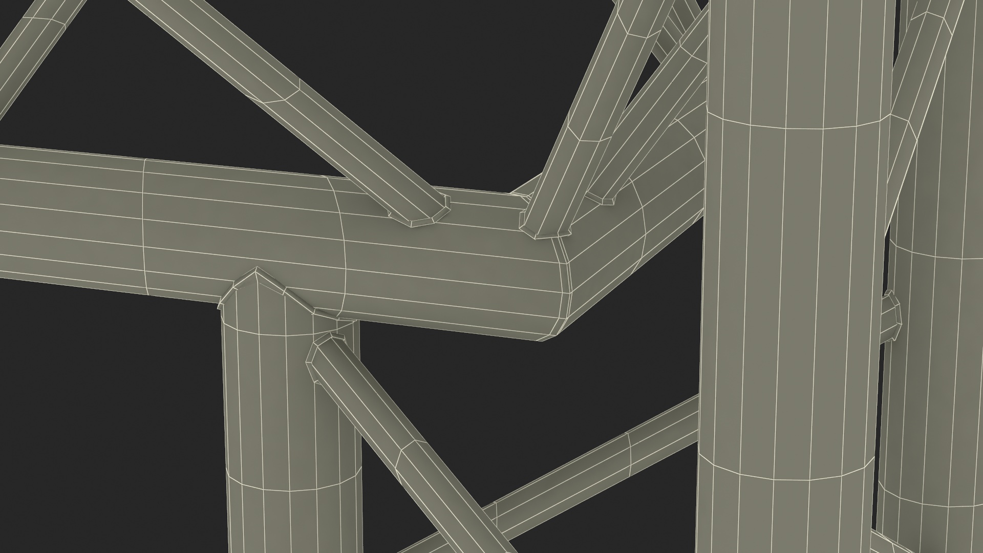 3D Development Truss Modular Triangular