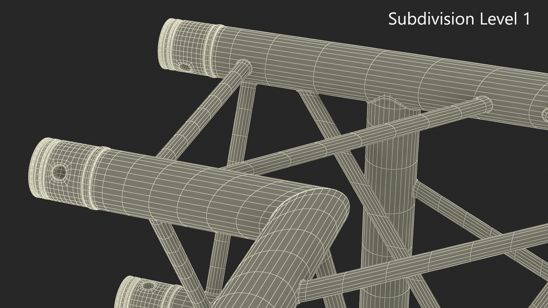 3D Development Truss Modular Triangular