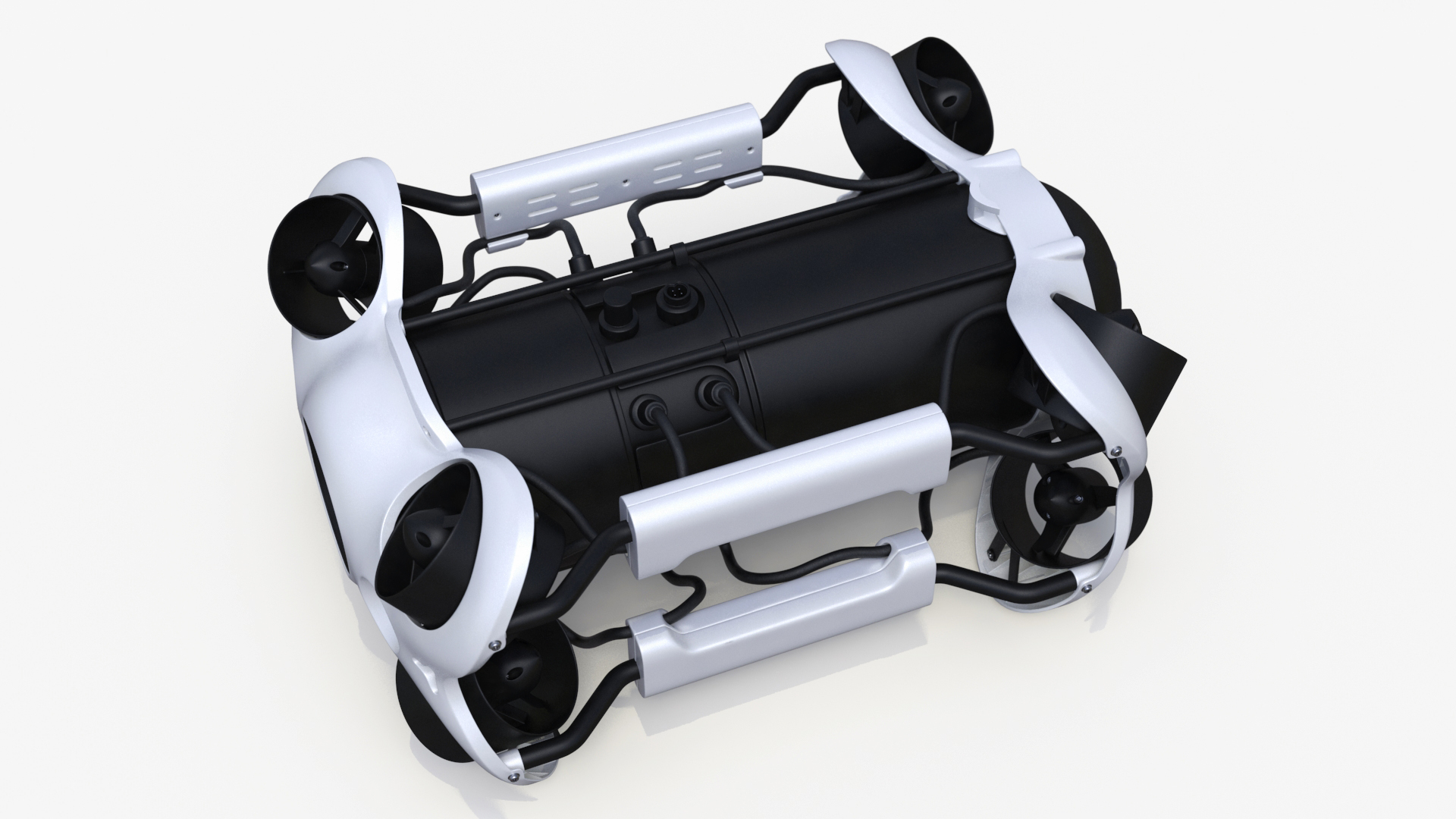 3D Underwater and Flying UAV on board Zhu Hai Yun Ship