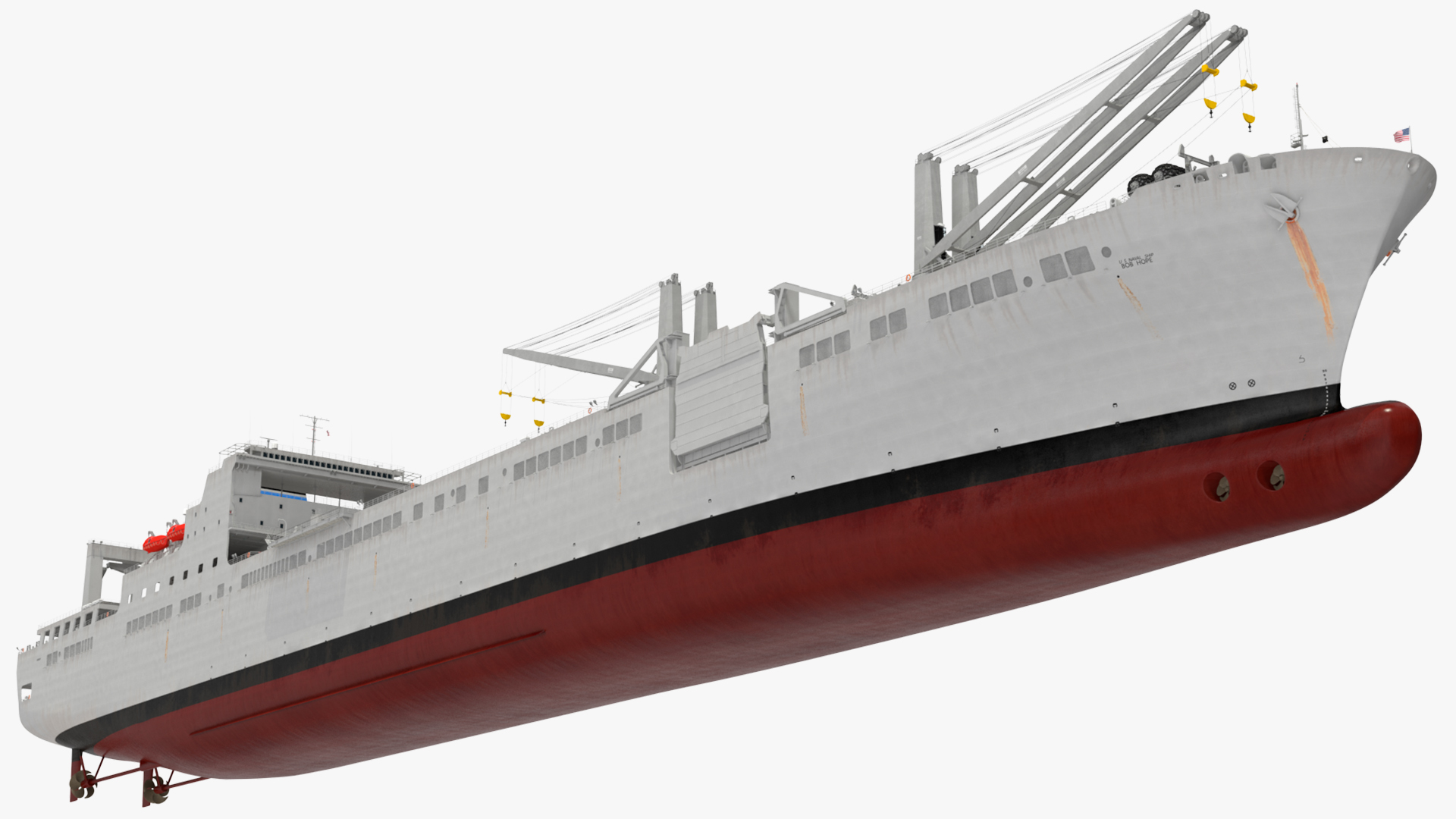 3D USNS Bob Hope model