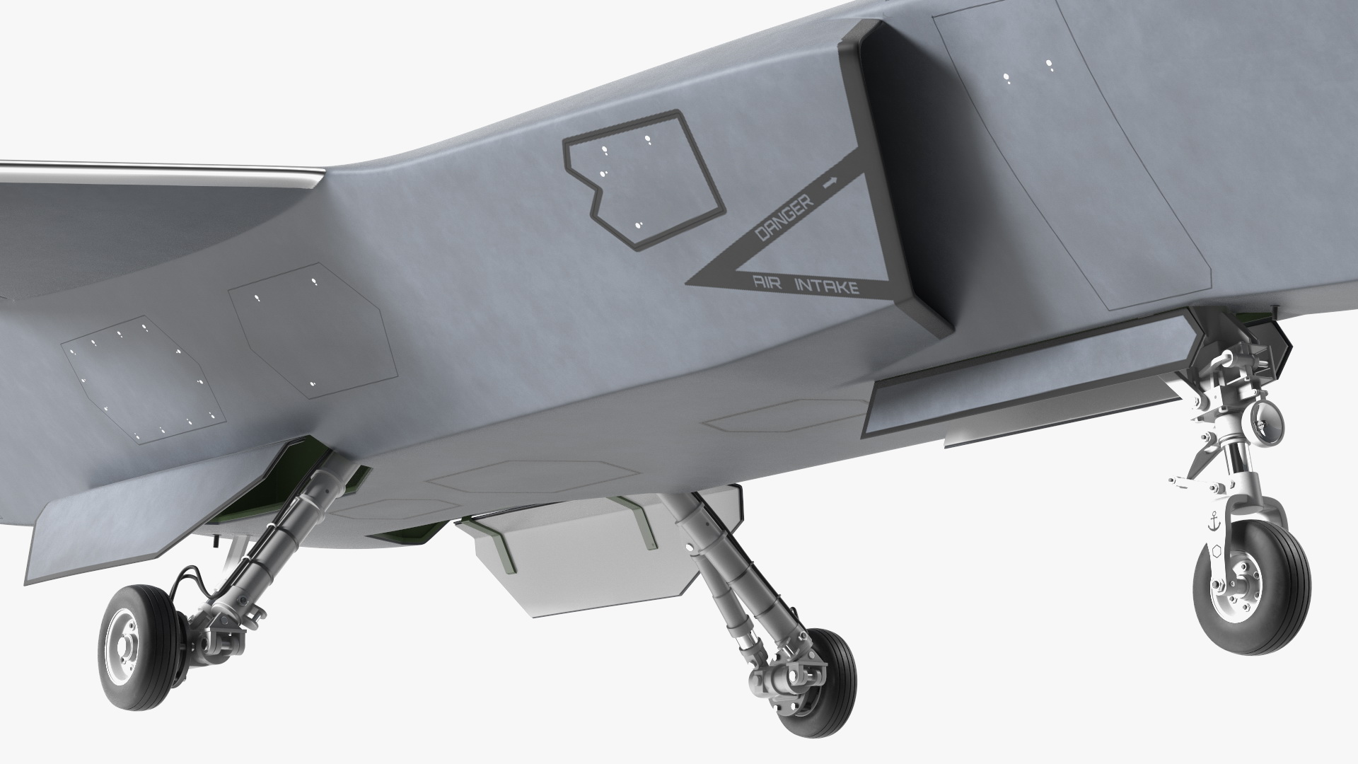3D Stealth Multirole Unmanned Aerial Vehicle