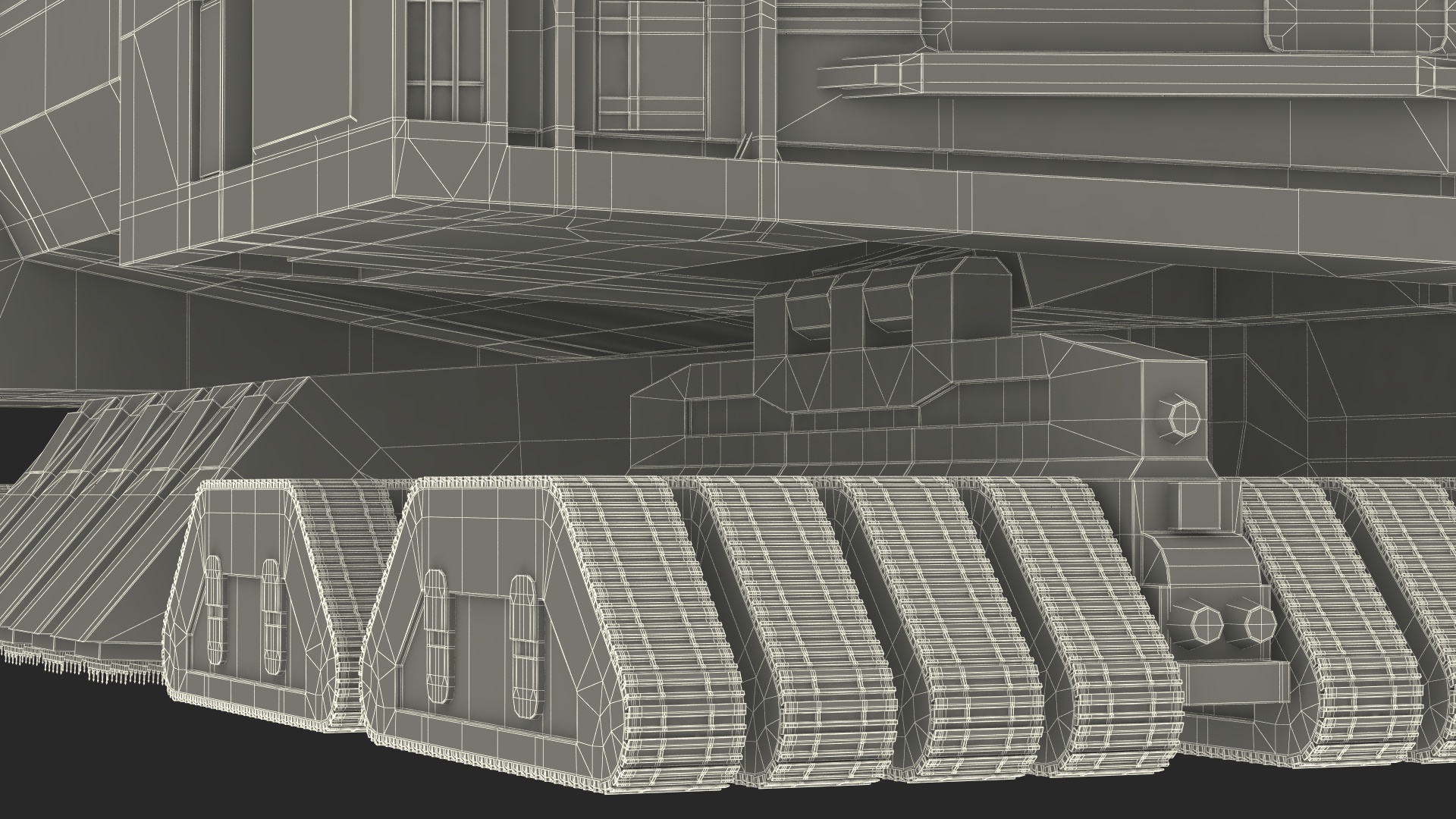 3D Sci-Fi Desert Harvester model