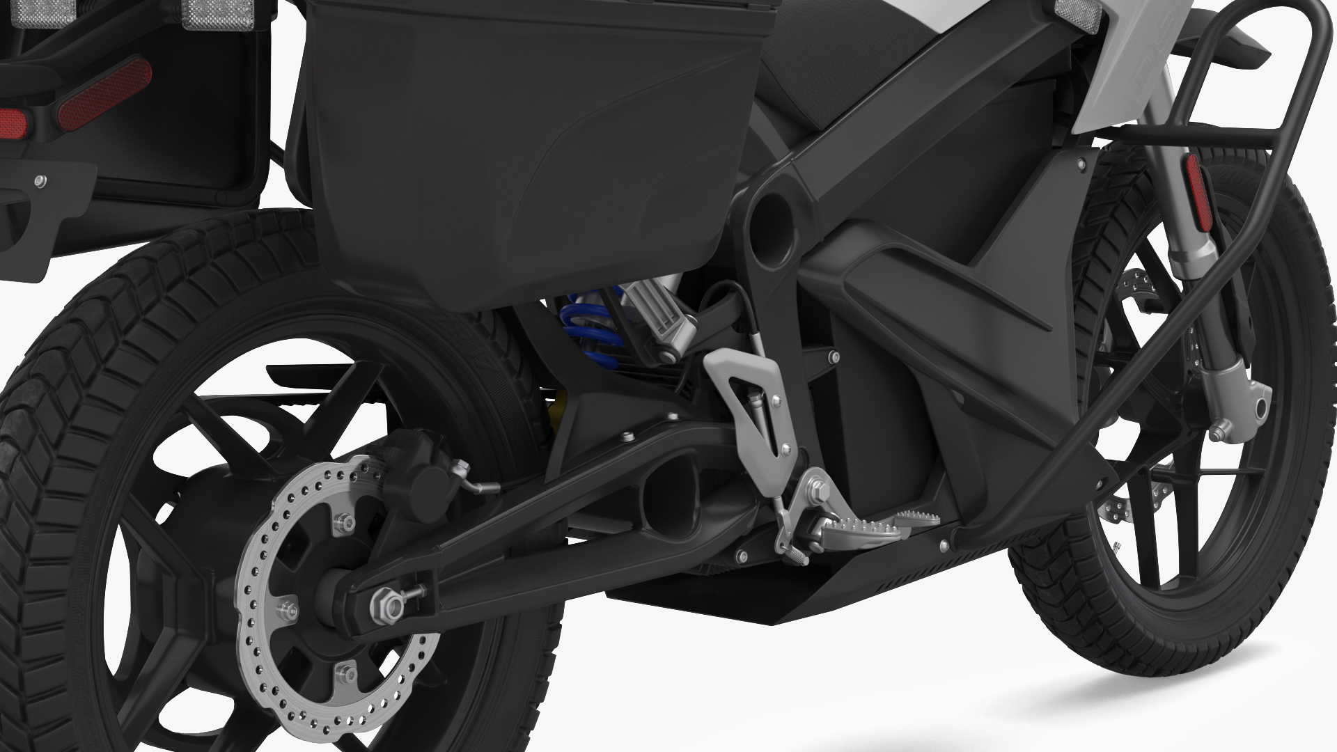 3D Zero DSRP Electric Police Motorcycle