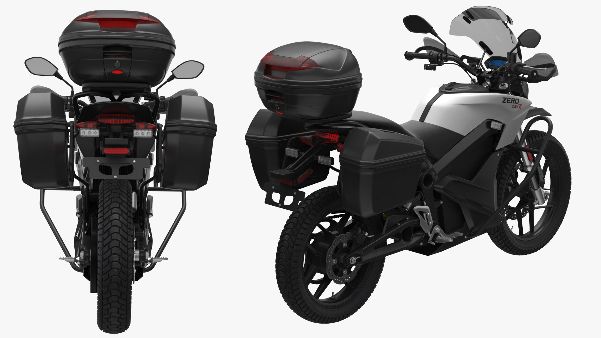 3D Zero DSRP Electric Police Motorcycle