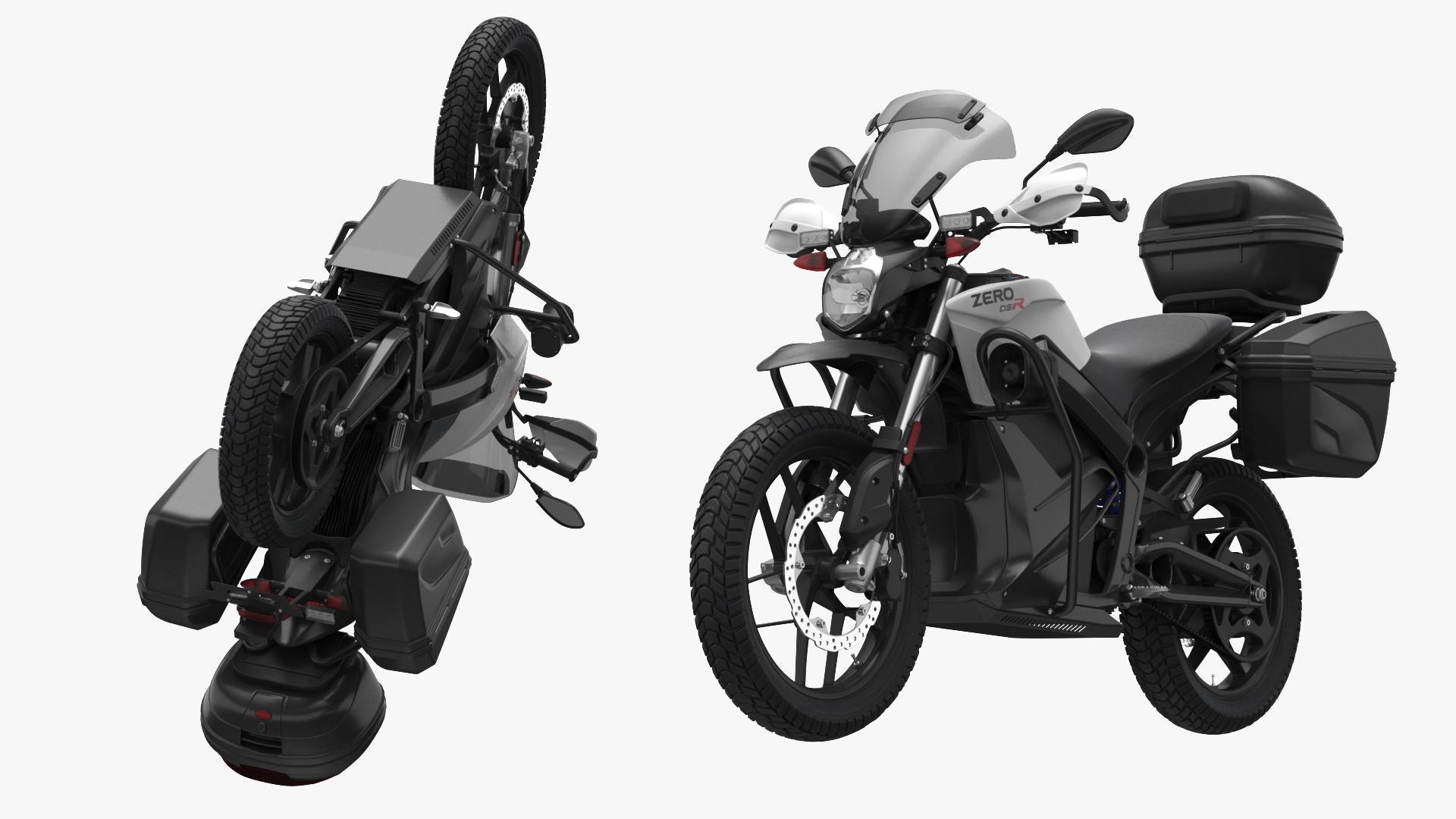 3D Zero DSRP Electric Police Motorcycle