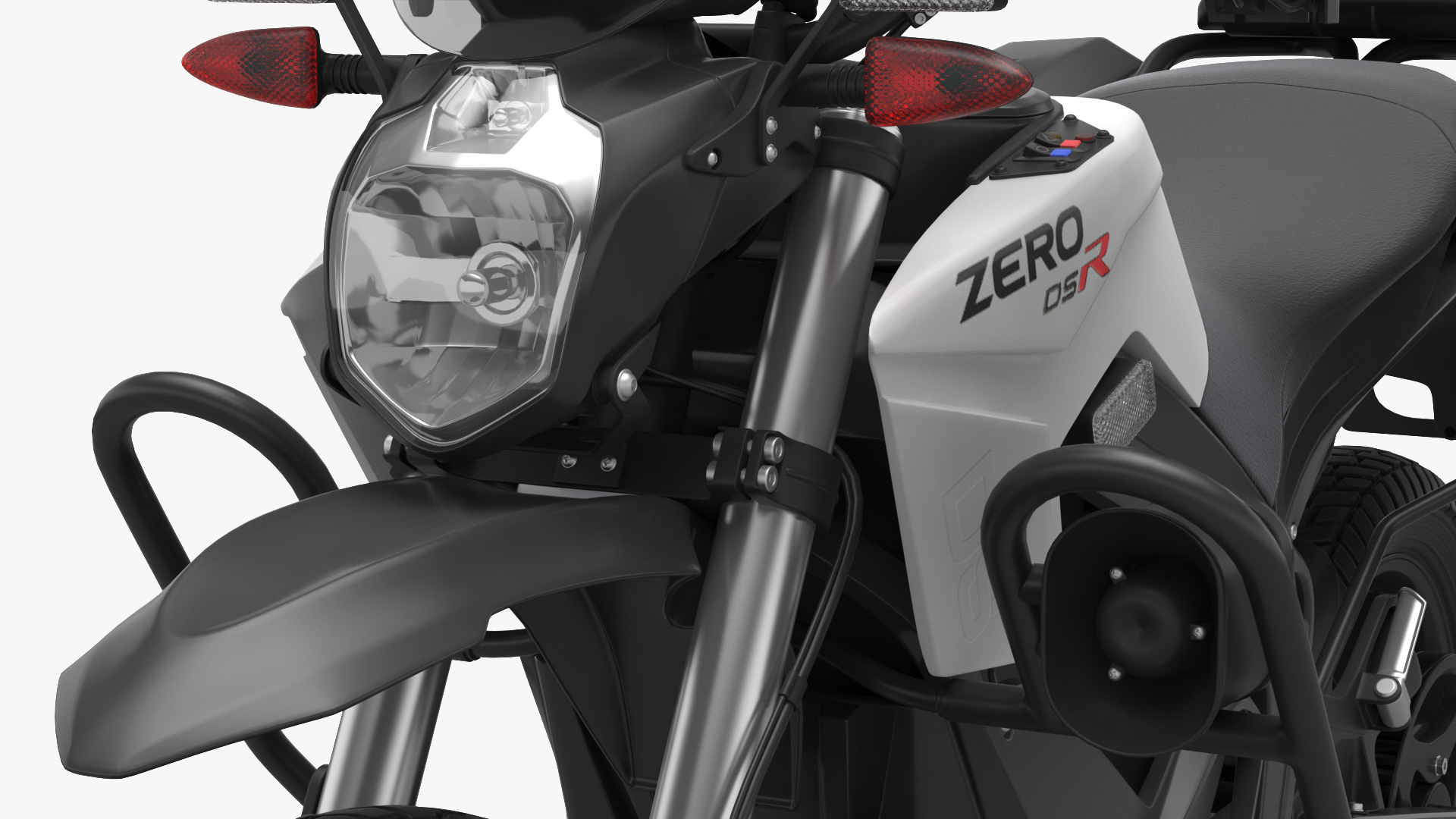 3D Zero DSRP Electric Police Motorcycle