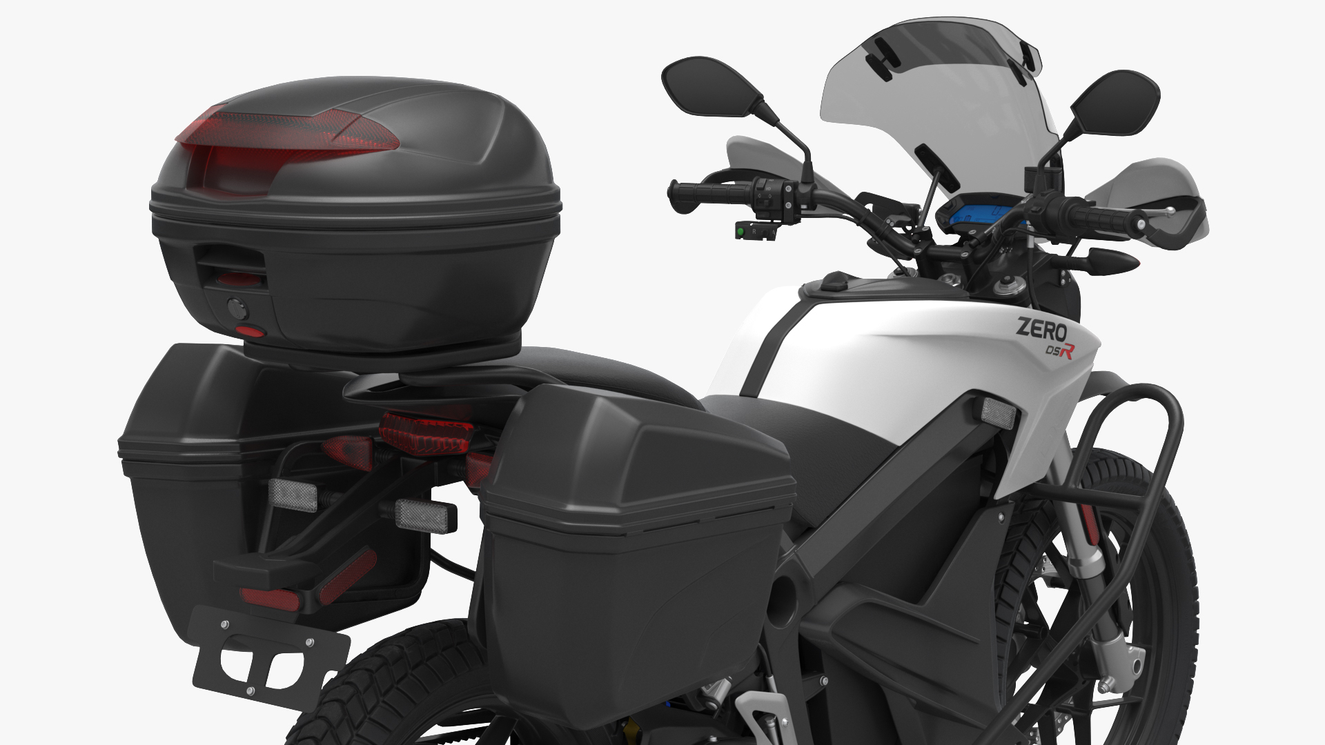 3D Zero DSRP Electric Police Motorcycle
