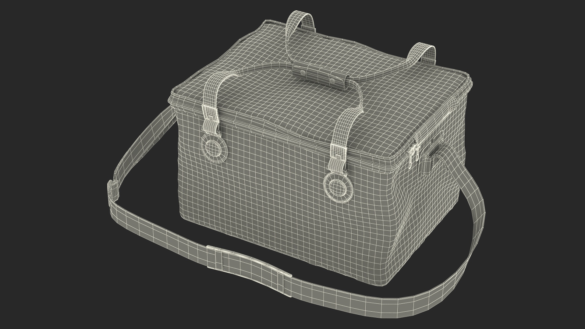 Feeder Concept Thermal Fishing Bag 3D model