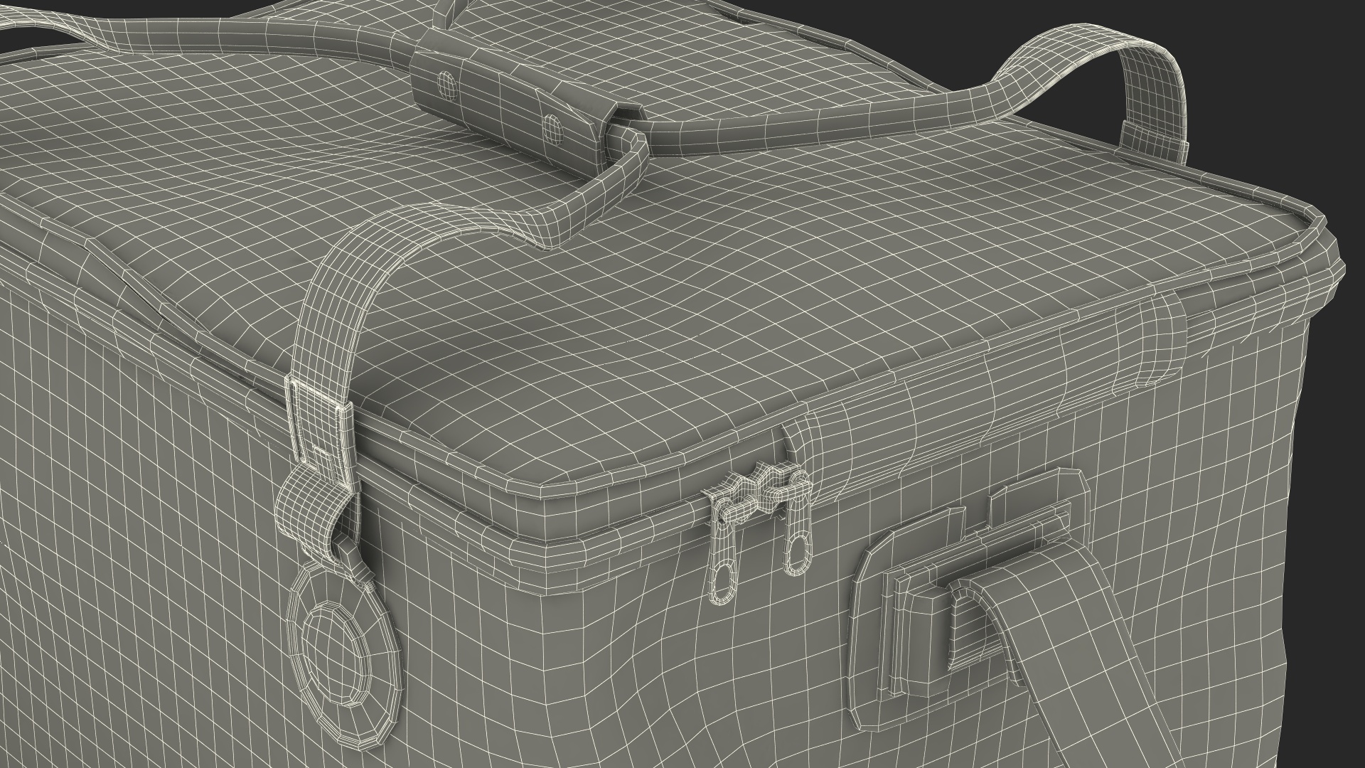 Feeder Concept Thermal Fishing Bag 3D model