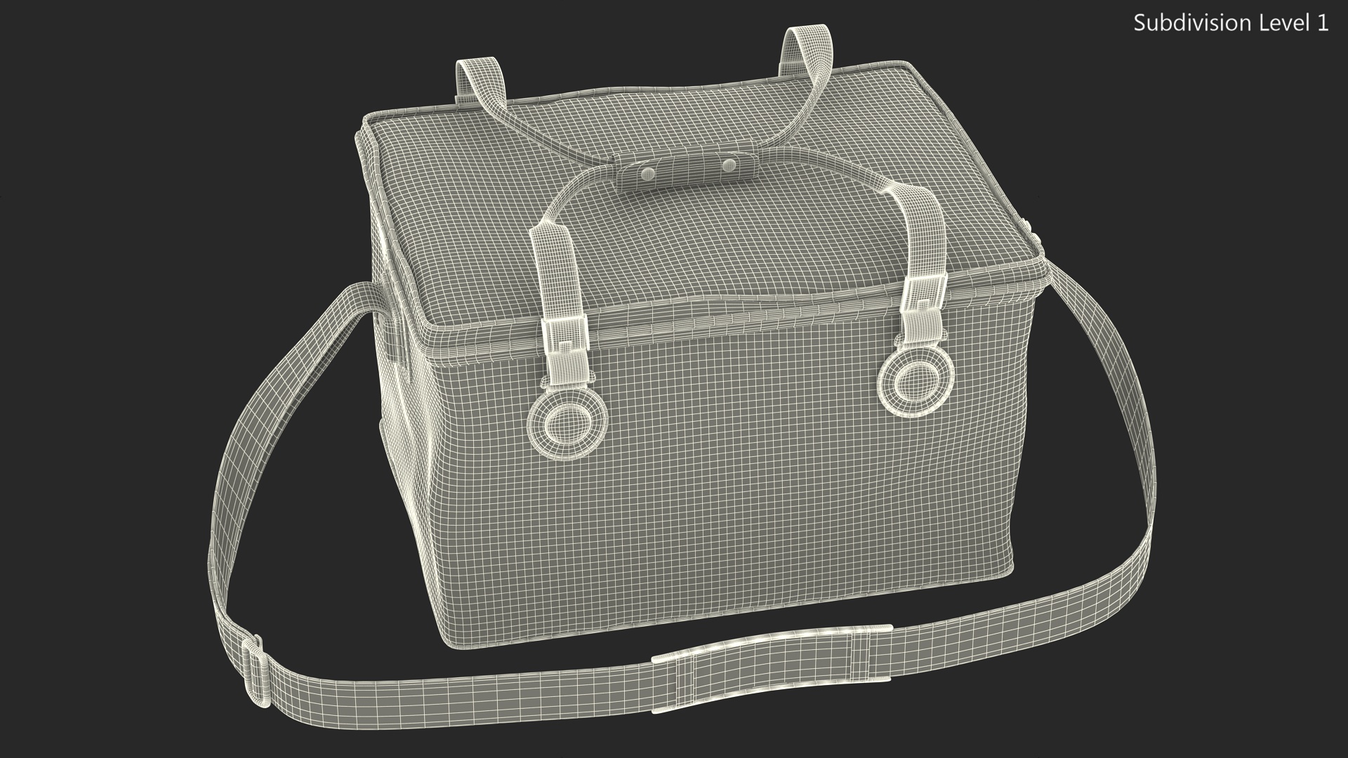 Feeder Concept Thermal Fishing Bag 3D model
