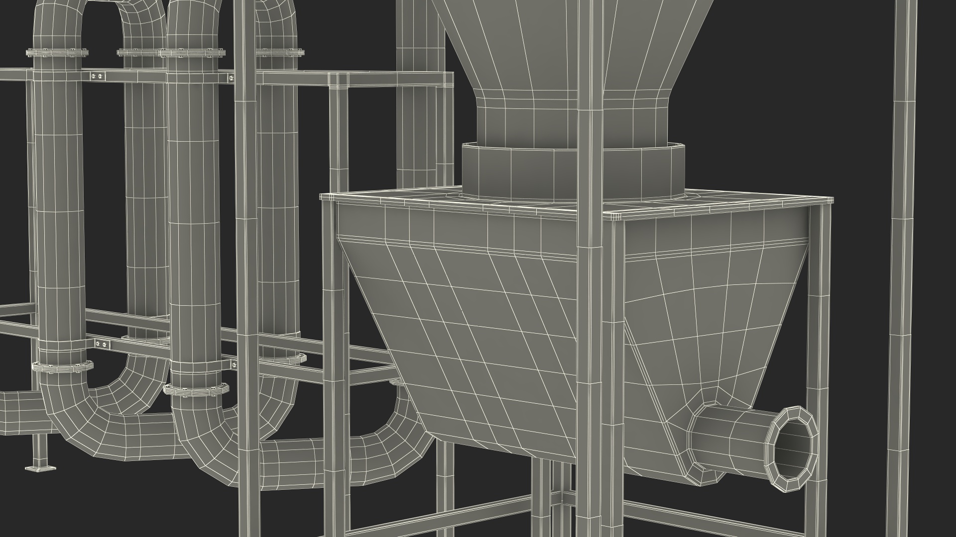 3D Air Separator With Cyclone