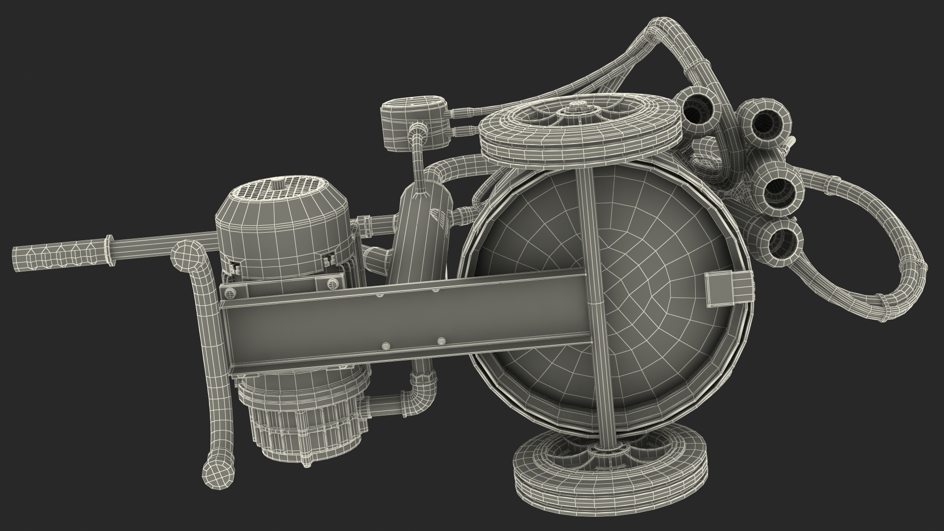 3D model Milking Machine