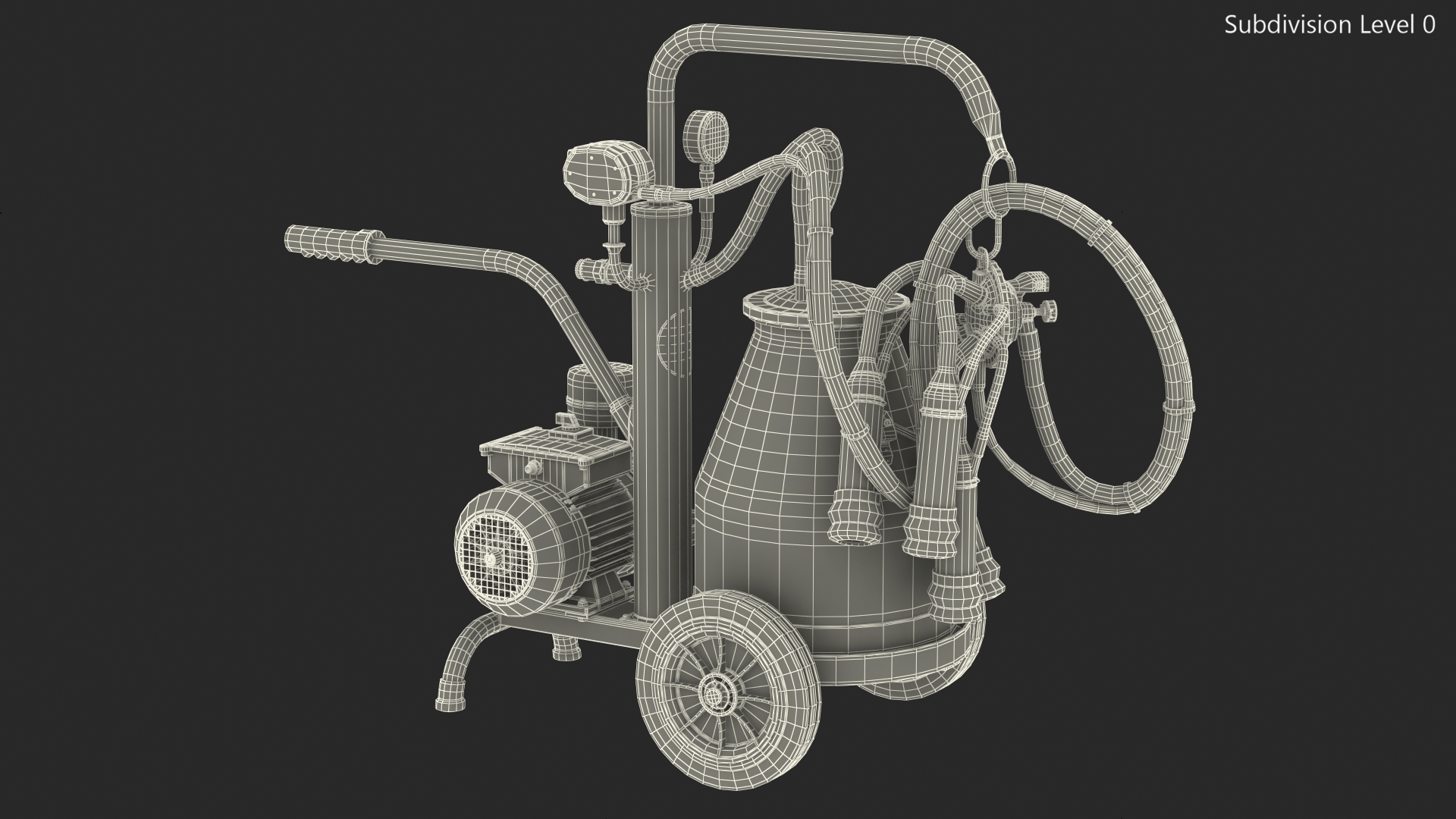 3D model Milking Machine