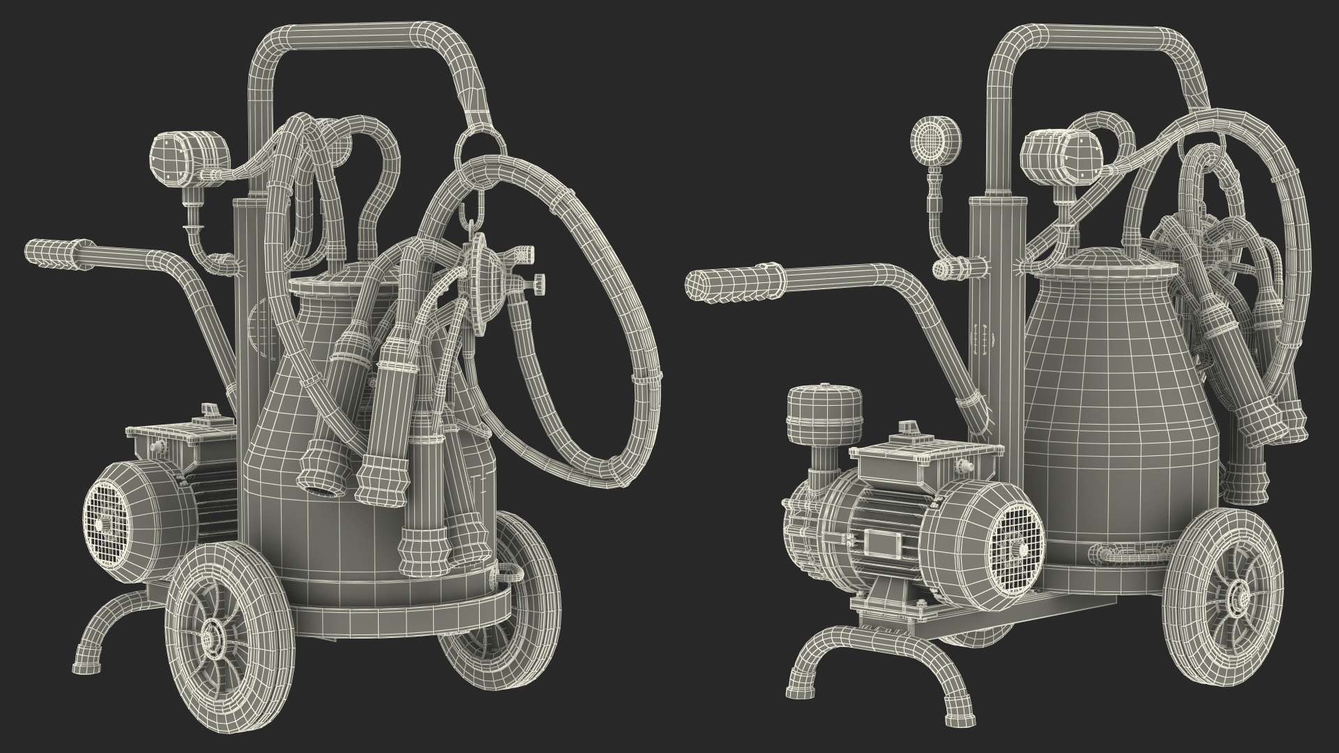 3D model Milking Machine