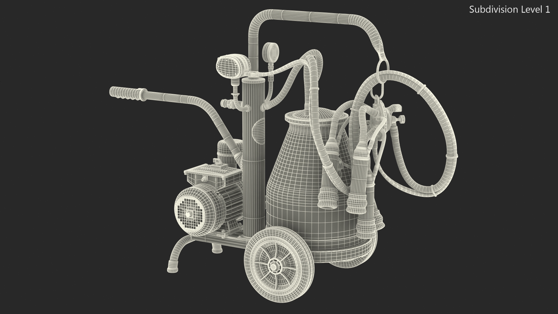 3D model Milking Machine