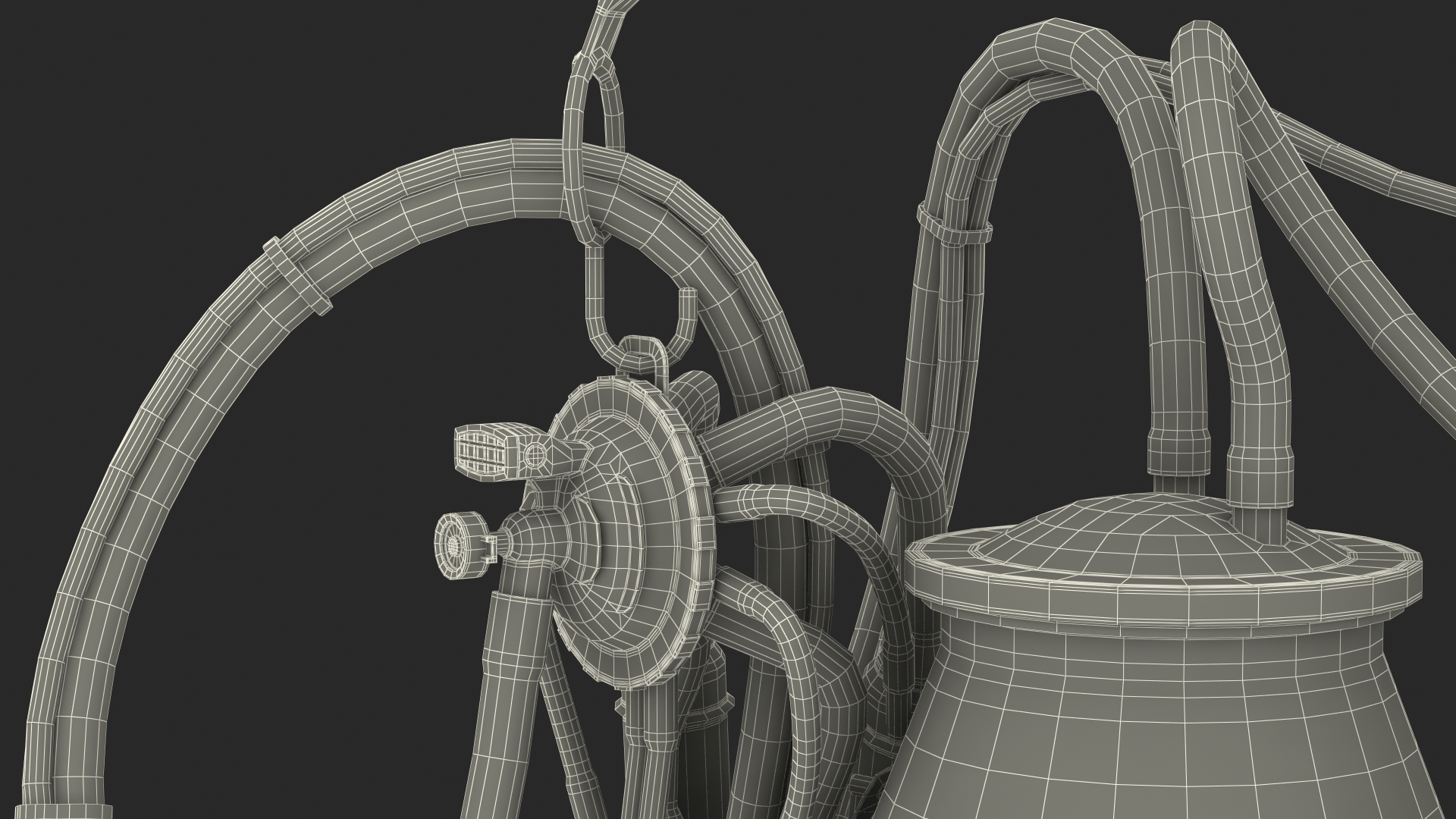 3D model Milking Machine