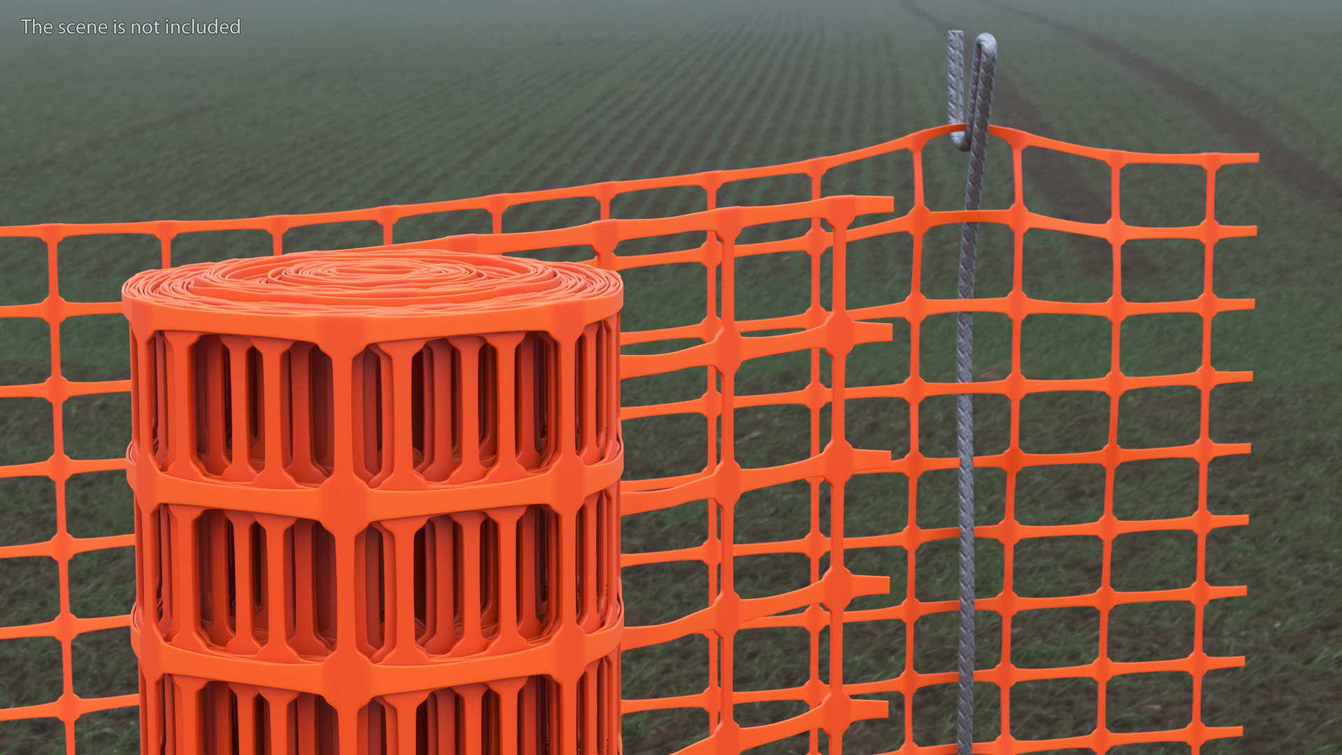 Barrier Mesh Roll 3D