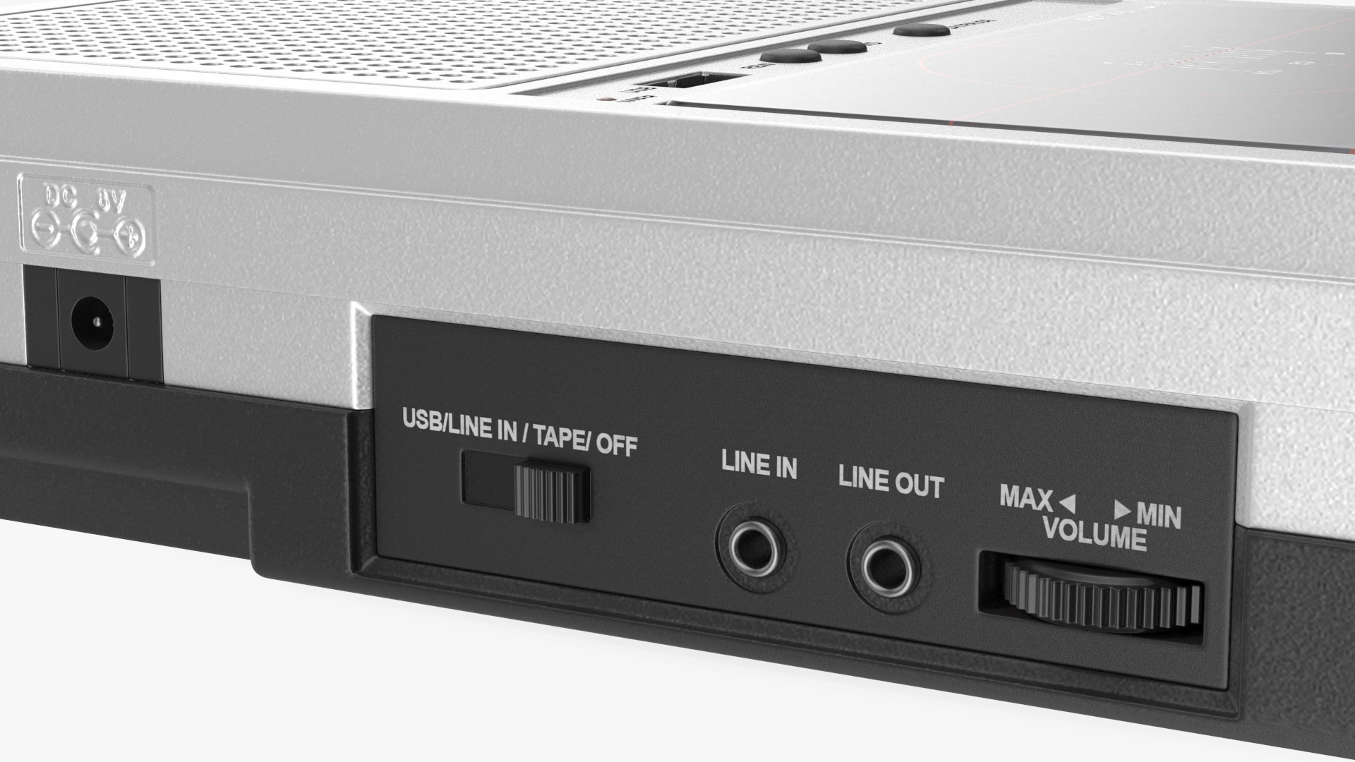 3D model QFX RETRO 39 Shoebox Recorder with TDK Tape and Box Set