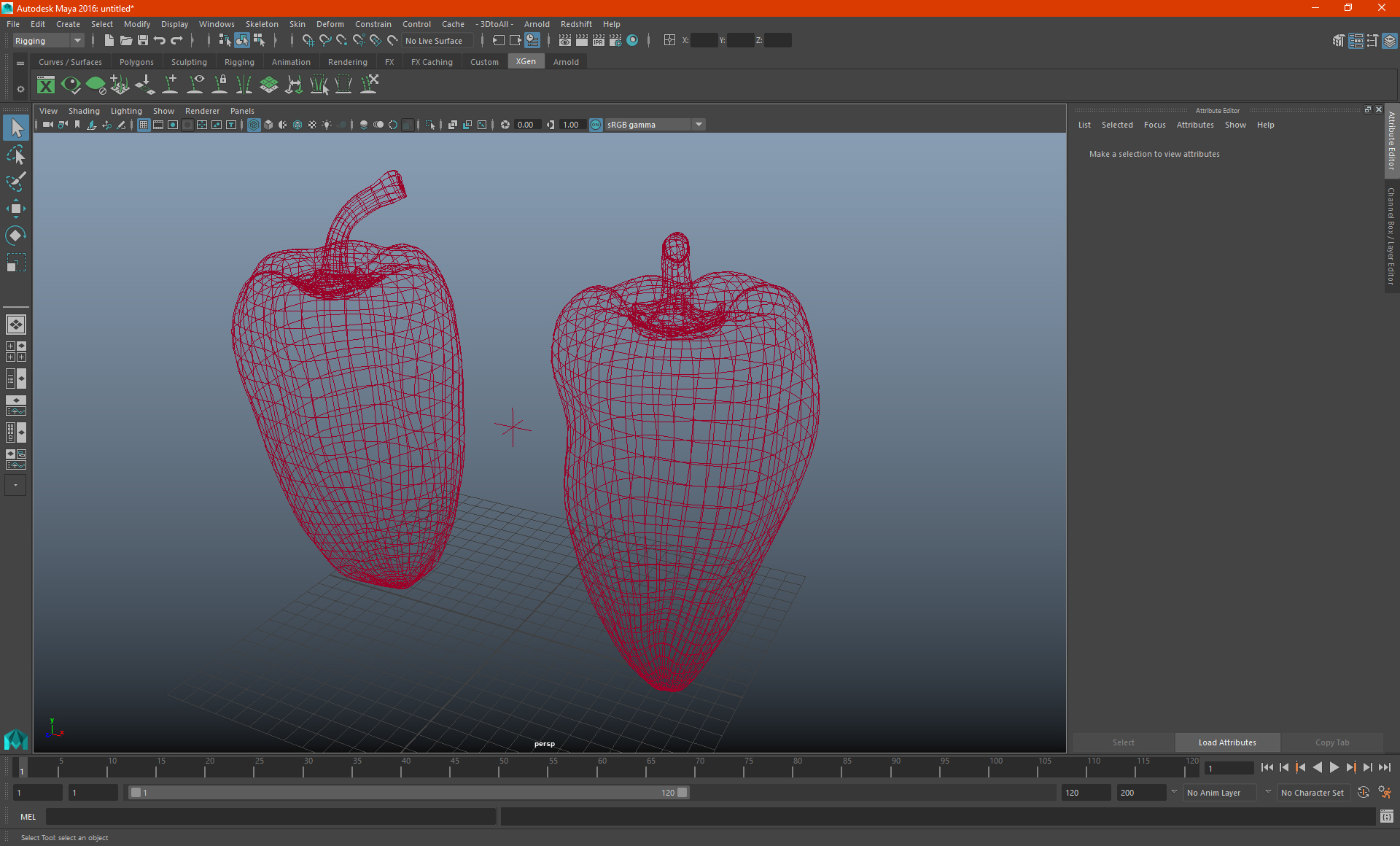 3D Purple Pepper Marconi