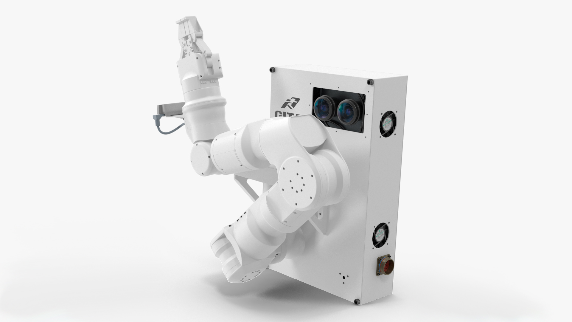 3D GITAI S1 Space Robot Rigged for Cinema 4D