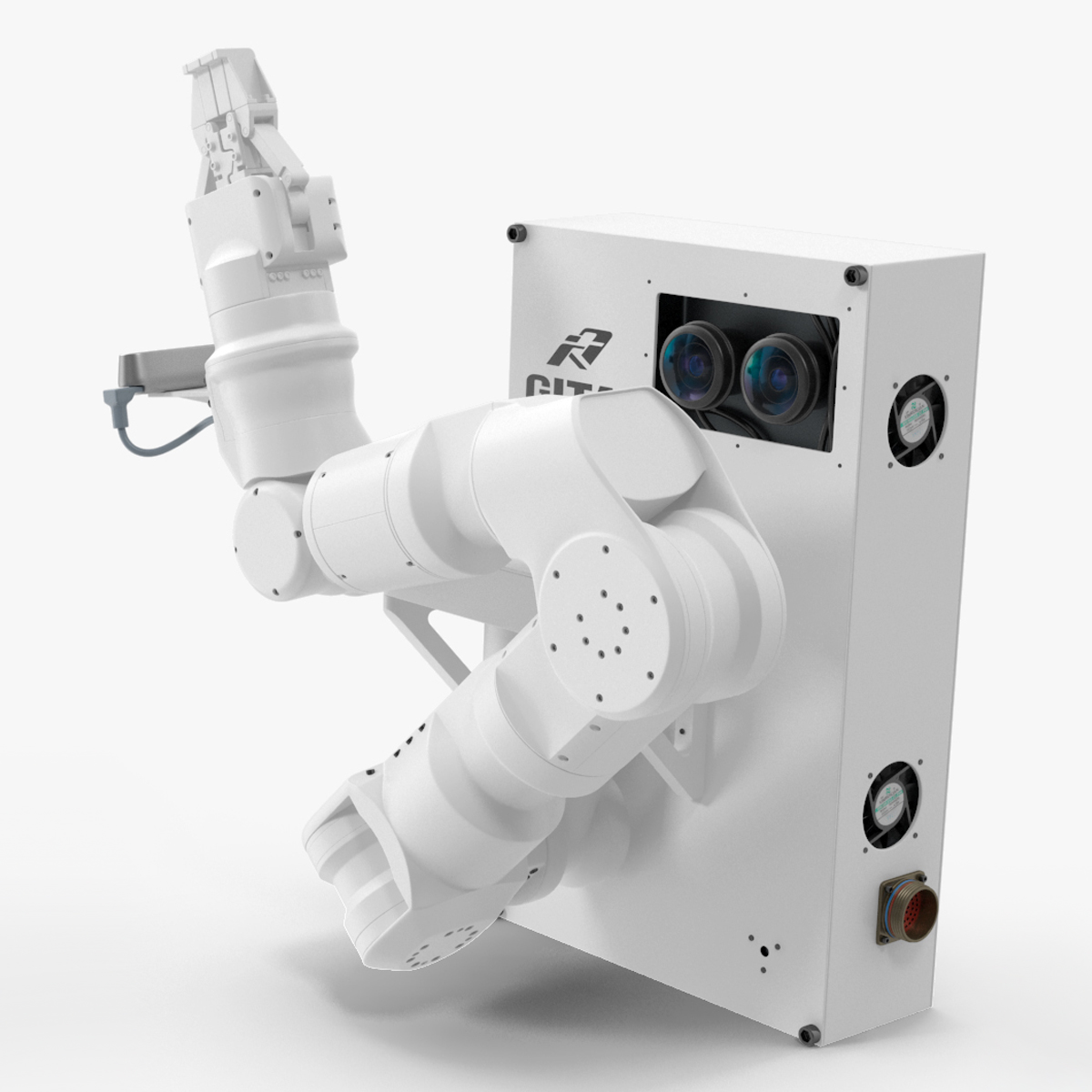 3D GITAI S1 Space Robot Rigged for Cinema 4D