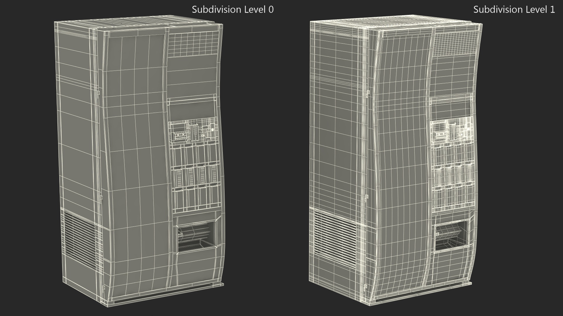 3D model Cold Soda Vending Machine