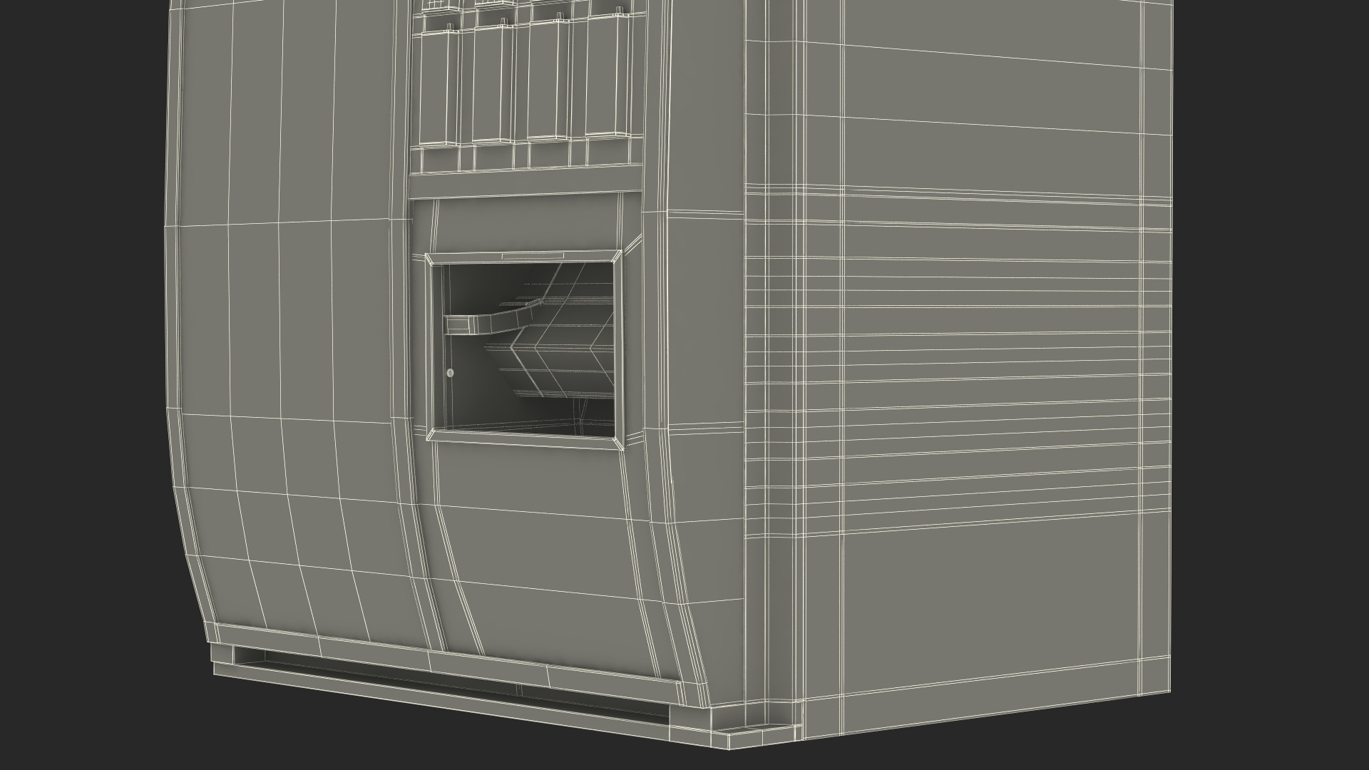 3D model Cold Soda Vending Machine
