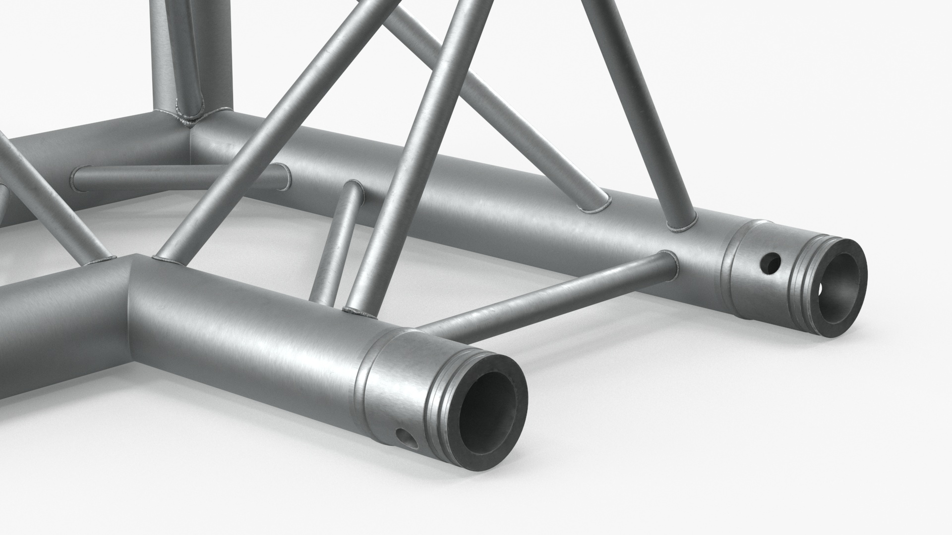 Architecture Truss Modular Triangular 3D