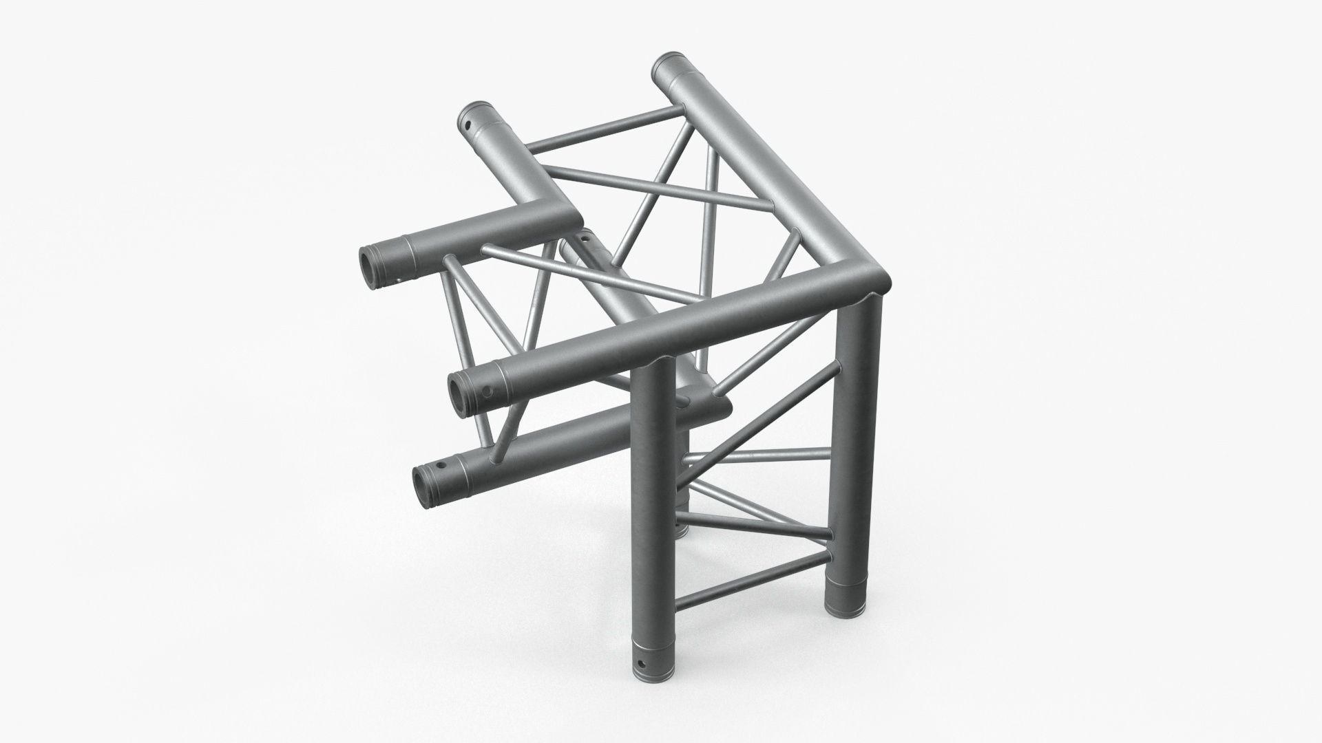 Architecture Truss Modular Triangular 3D