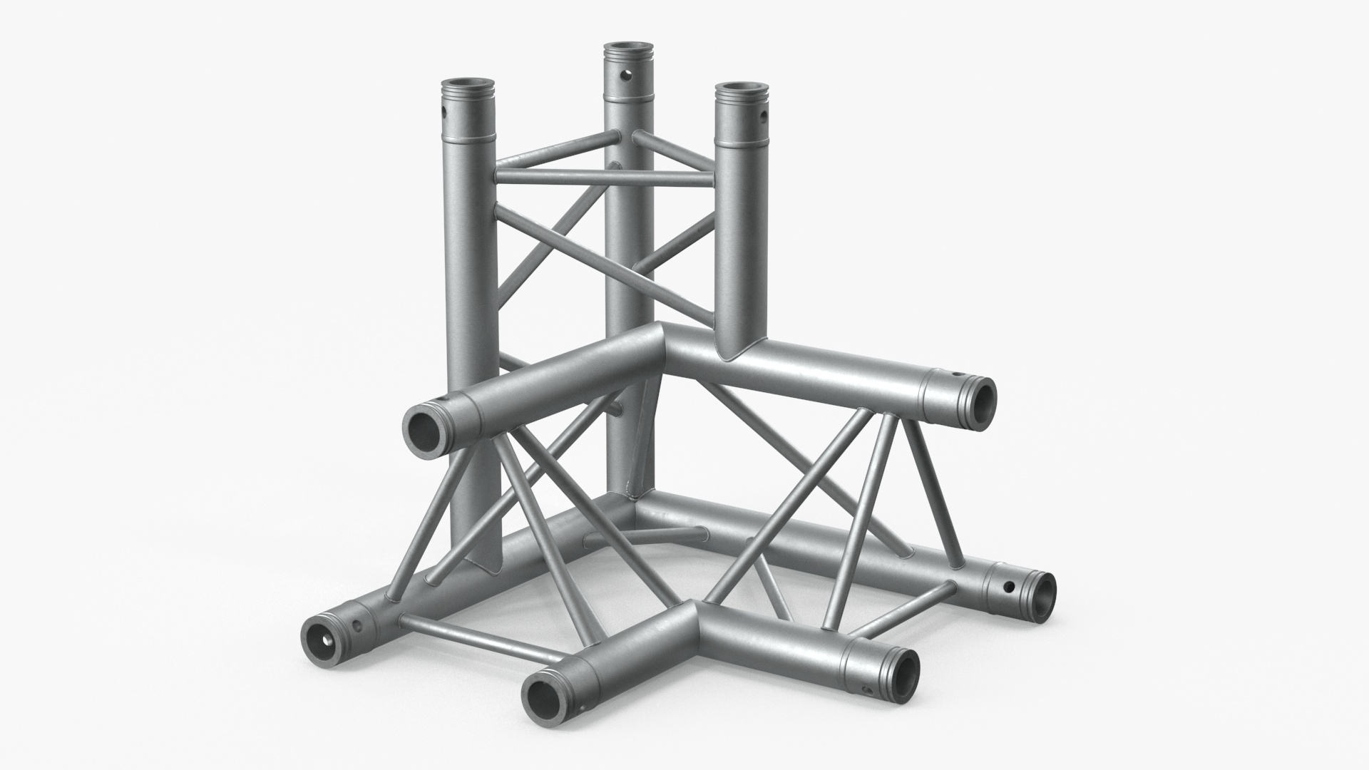 Architecture Truss Modular Triangular 3D