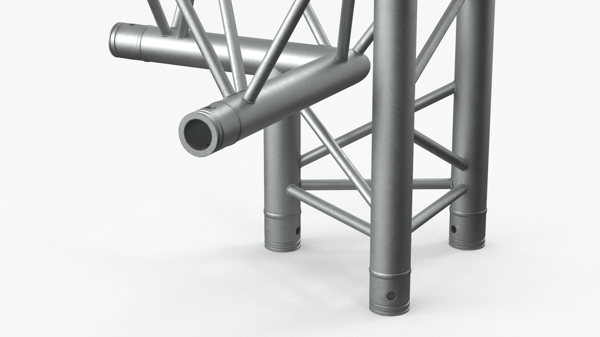 Architecture Truss Modular Triangular 3D