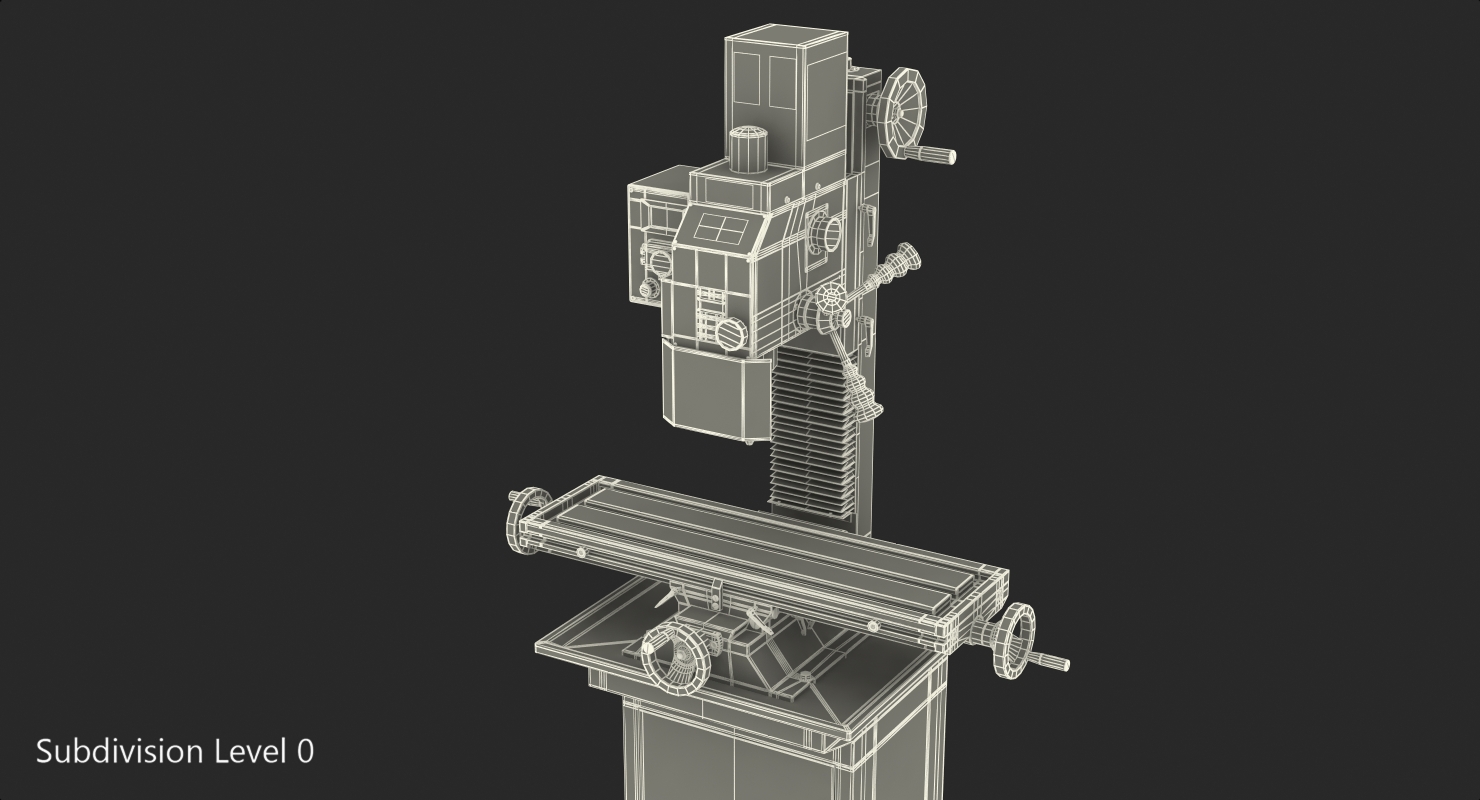 3D model Heavy Duty Drilling Machine Generic