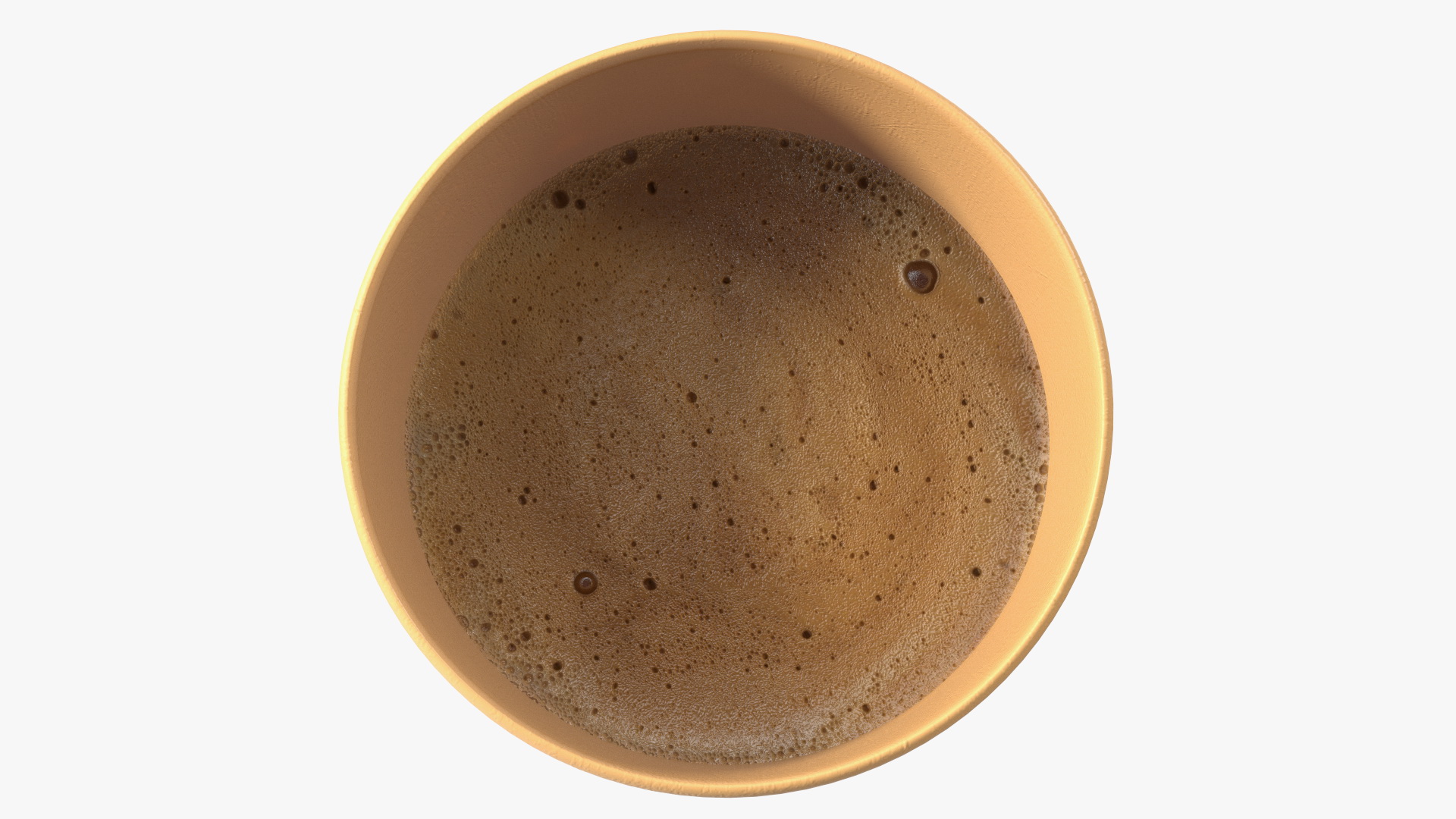 3D To Go Cup With Coffee