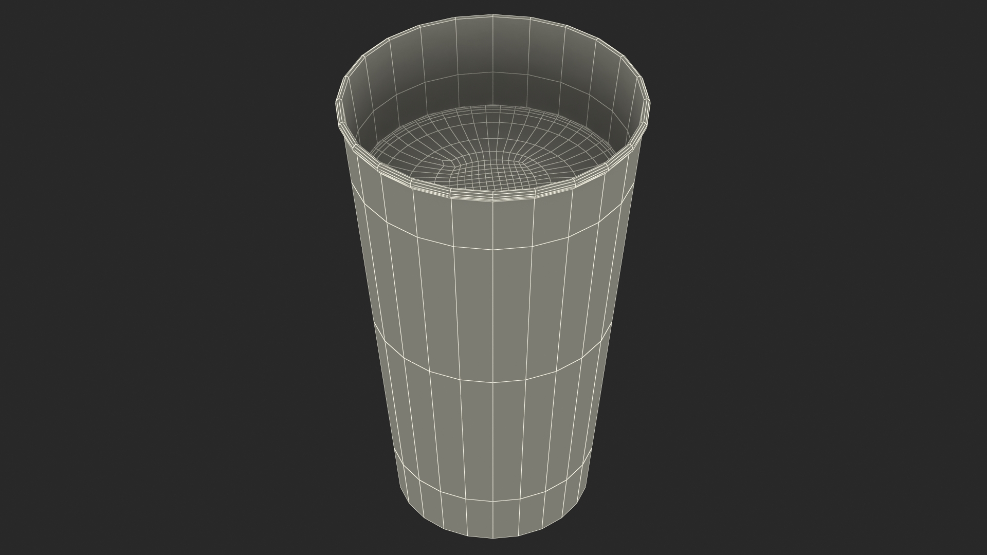3D To Go Cup With Coffee