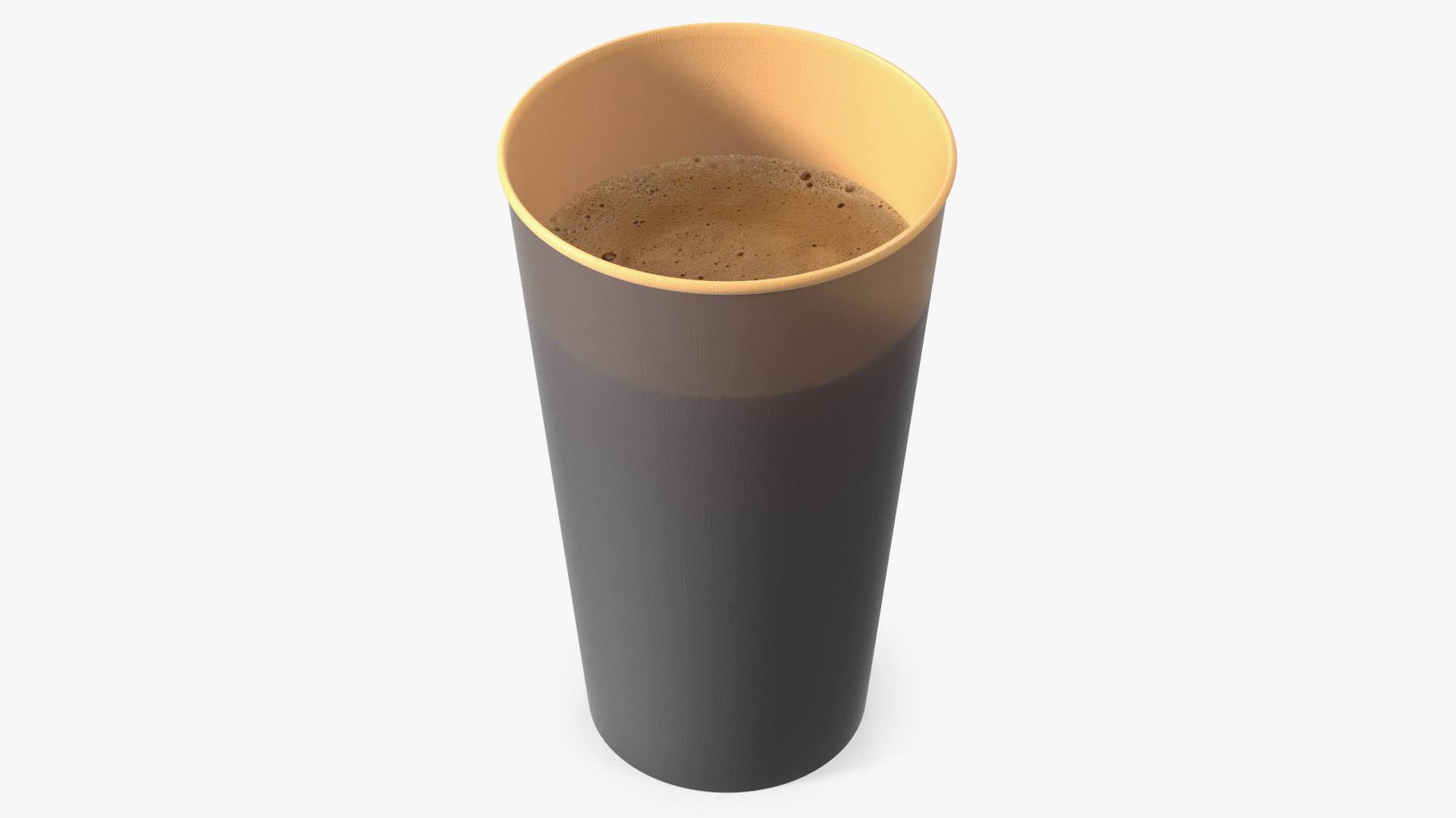 3D To Go Cup With Coffee