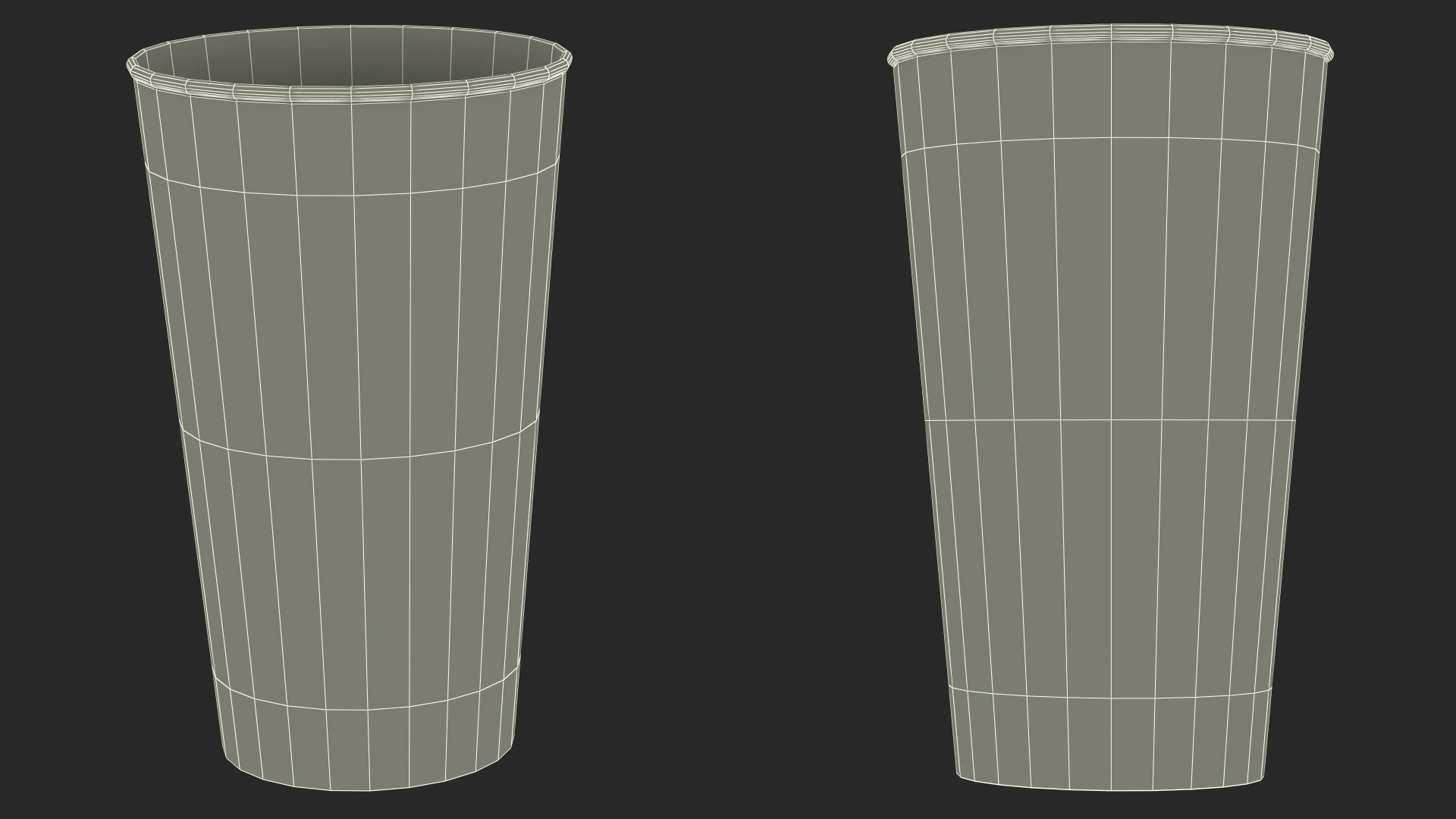 3D To Go Cup With Coffee