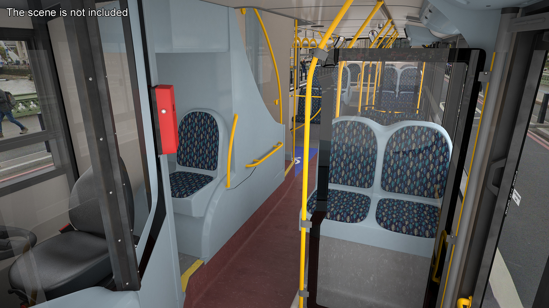 3D model Double Decker City Bus Stagecoach Enviro400 Rigged