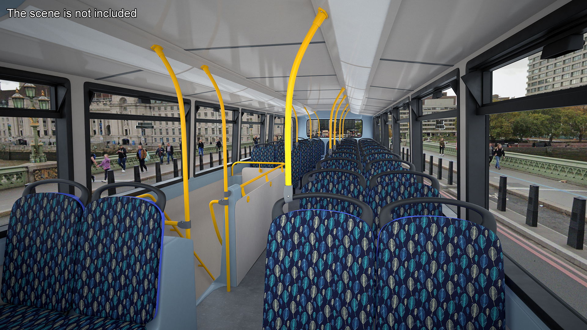 3D model Double Decker City Bus Stagecoach Enviro400 Rigged